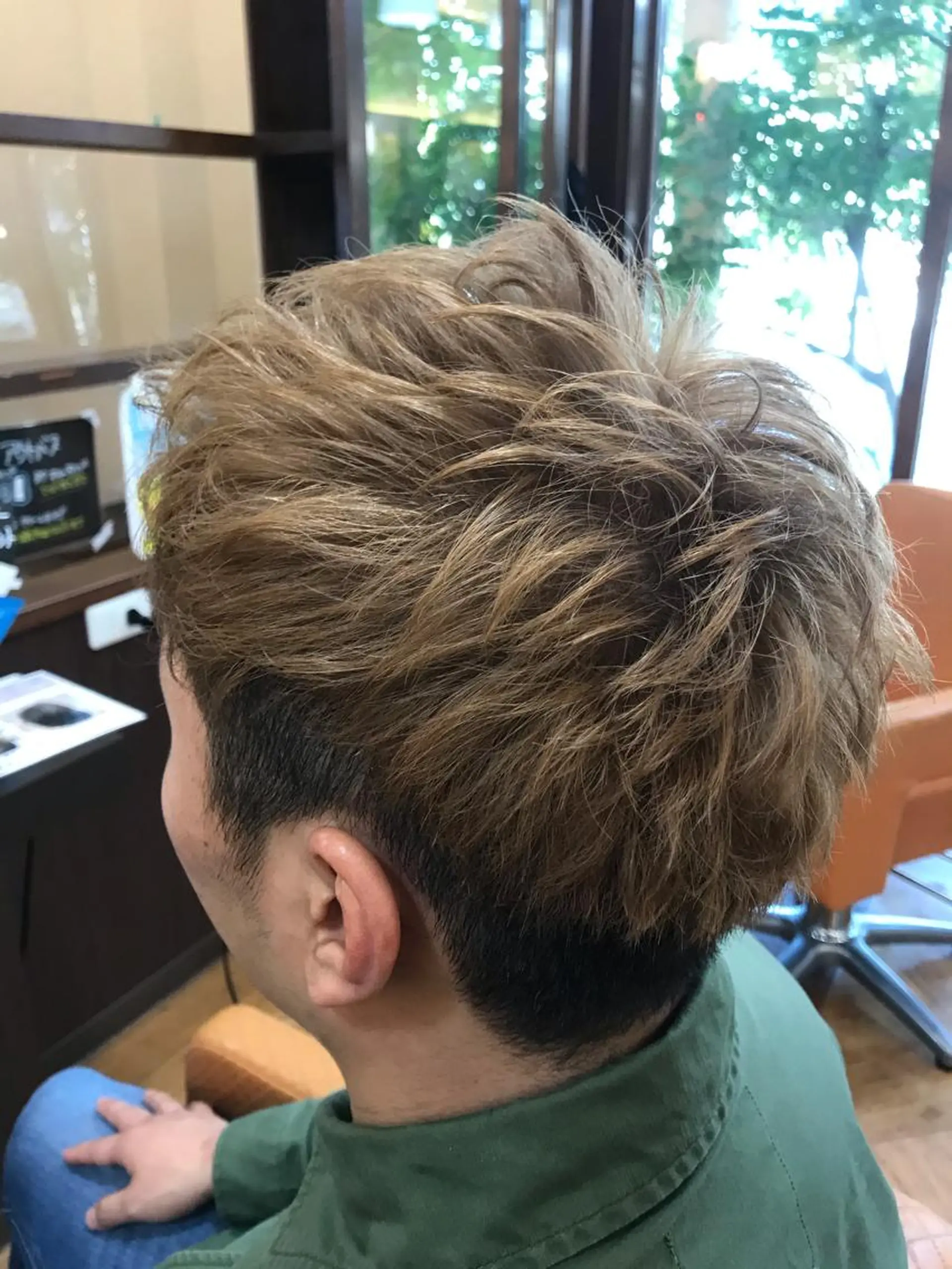 カラー メンズ ヘアカラー トリートメント WEST✂︎前田 明宏✂︎大和高田のヘアスタイル