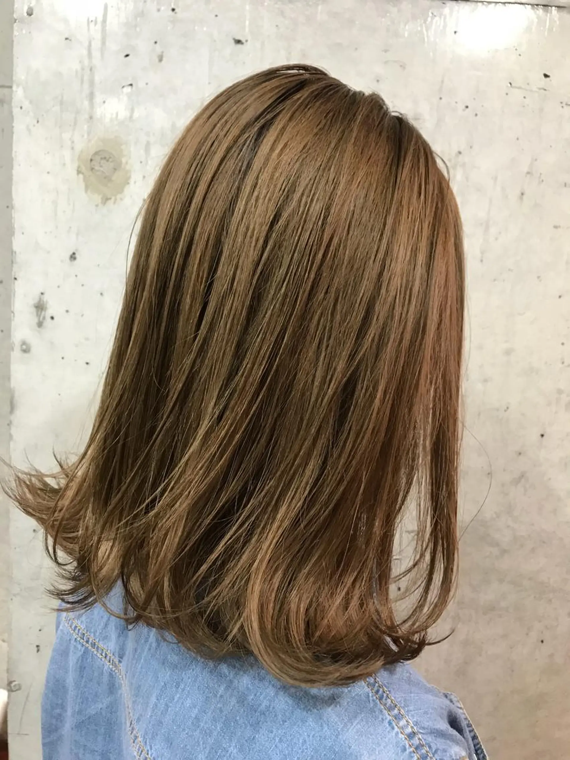 ミディアム 切りっぱなしボブ ボブ 高円寺フェード 武内和樹のヘアスタイル