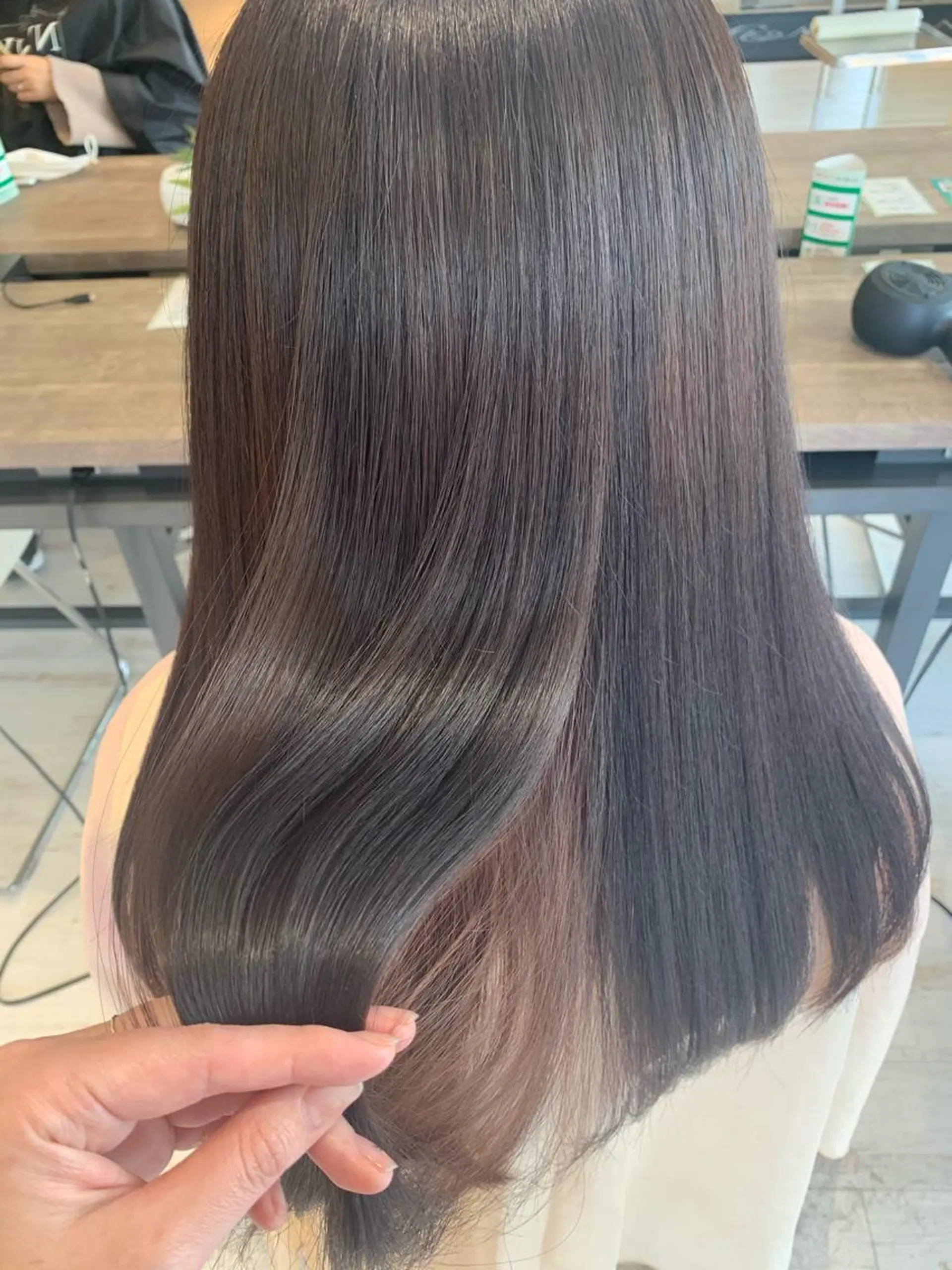 ロング カット ヘアカラー トリートメント 似合わせカット🌿 前川のヘアスタイル