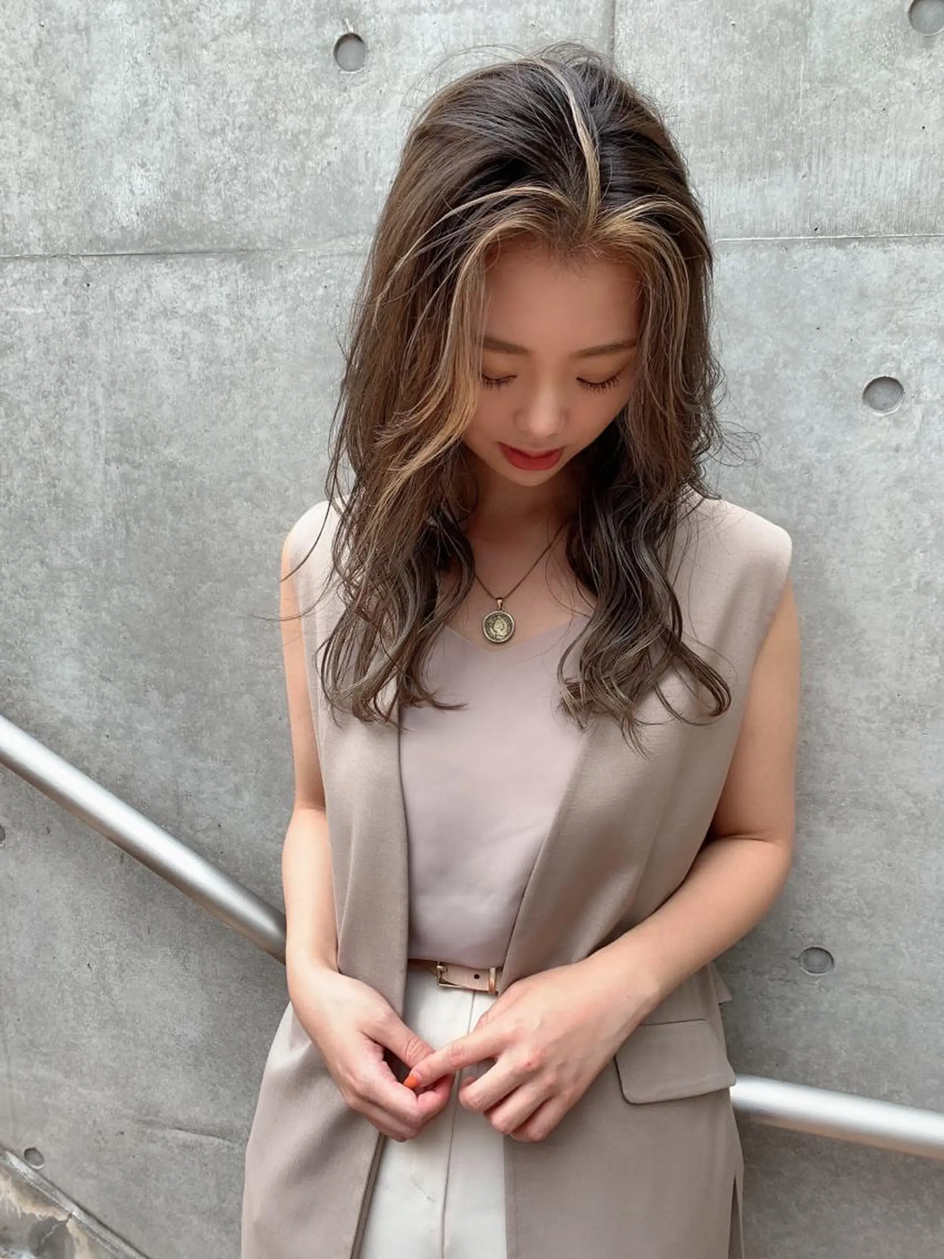 ロング カラー box  mico. mutsumiのヘアスタイル