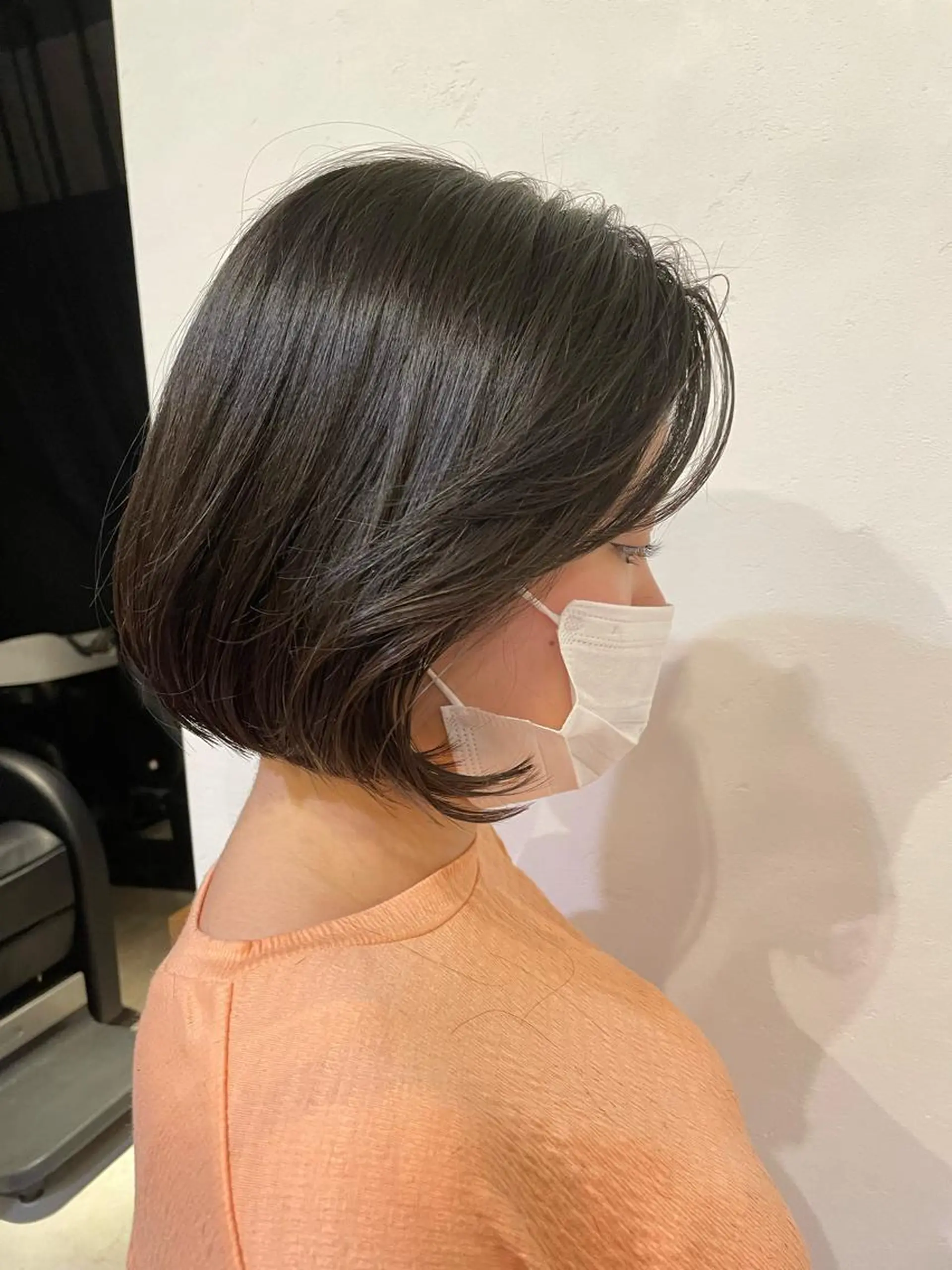 ショート ボブ 韓国風ヘア 【hair&make aria】有田　千里のヘアスタイル