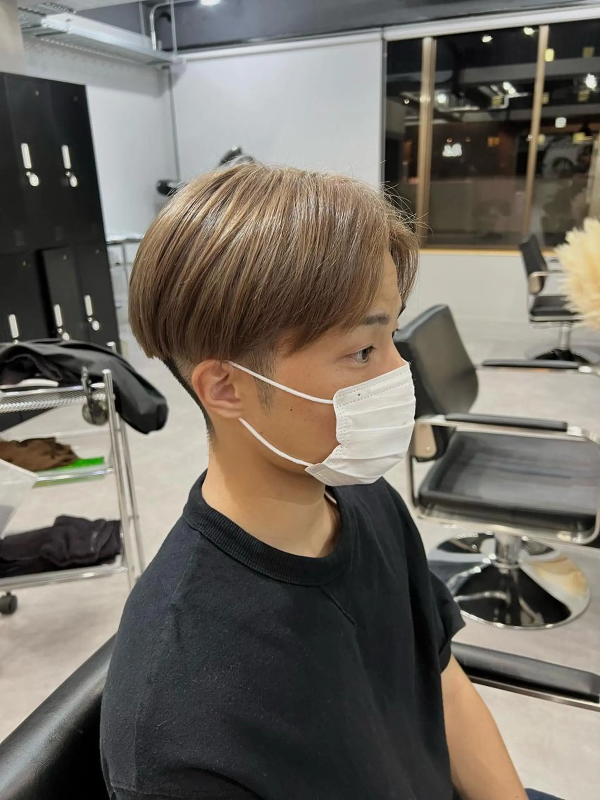メンズ カット ヘアカラー 金子勇希🔥パーマ 比率90%以上🔥のヘアスタイル