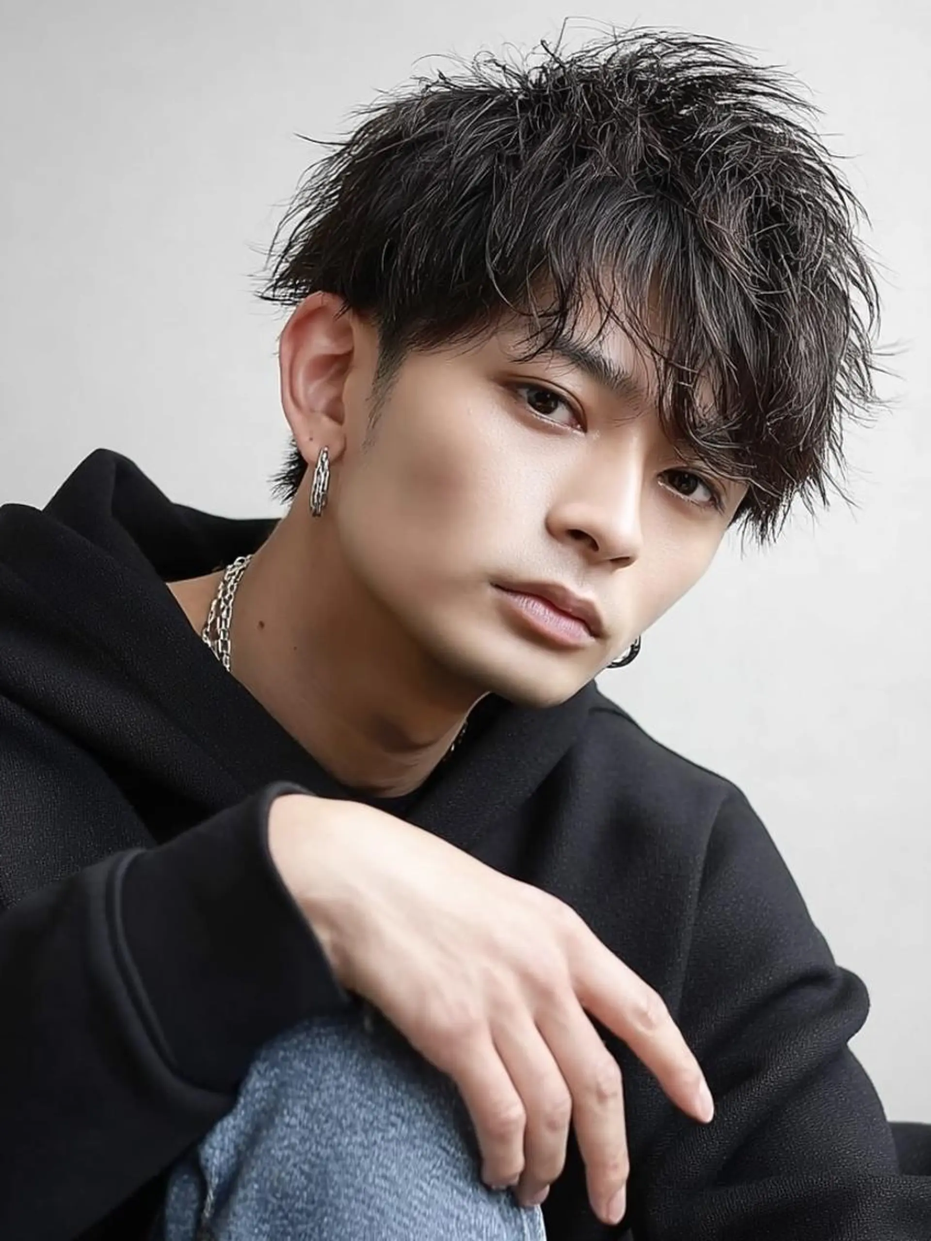 メンズ カット 🖤🤍石川 アイリ🤍🖤のヘアスタイル