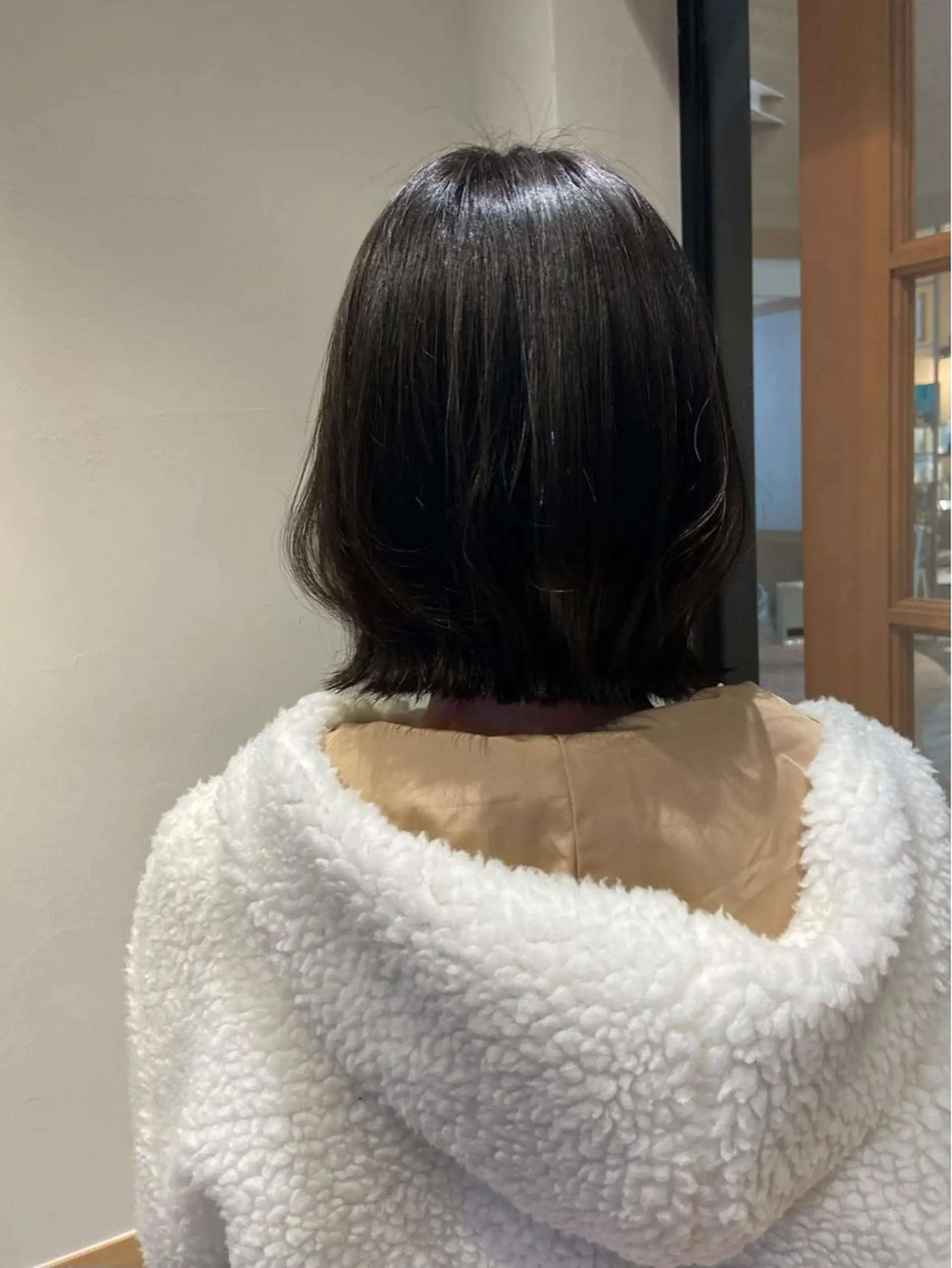 ショート ボブ 外ハネヘア 津田 七美希のヘアスタイル