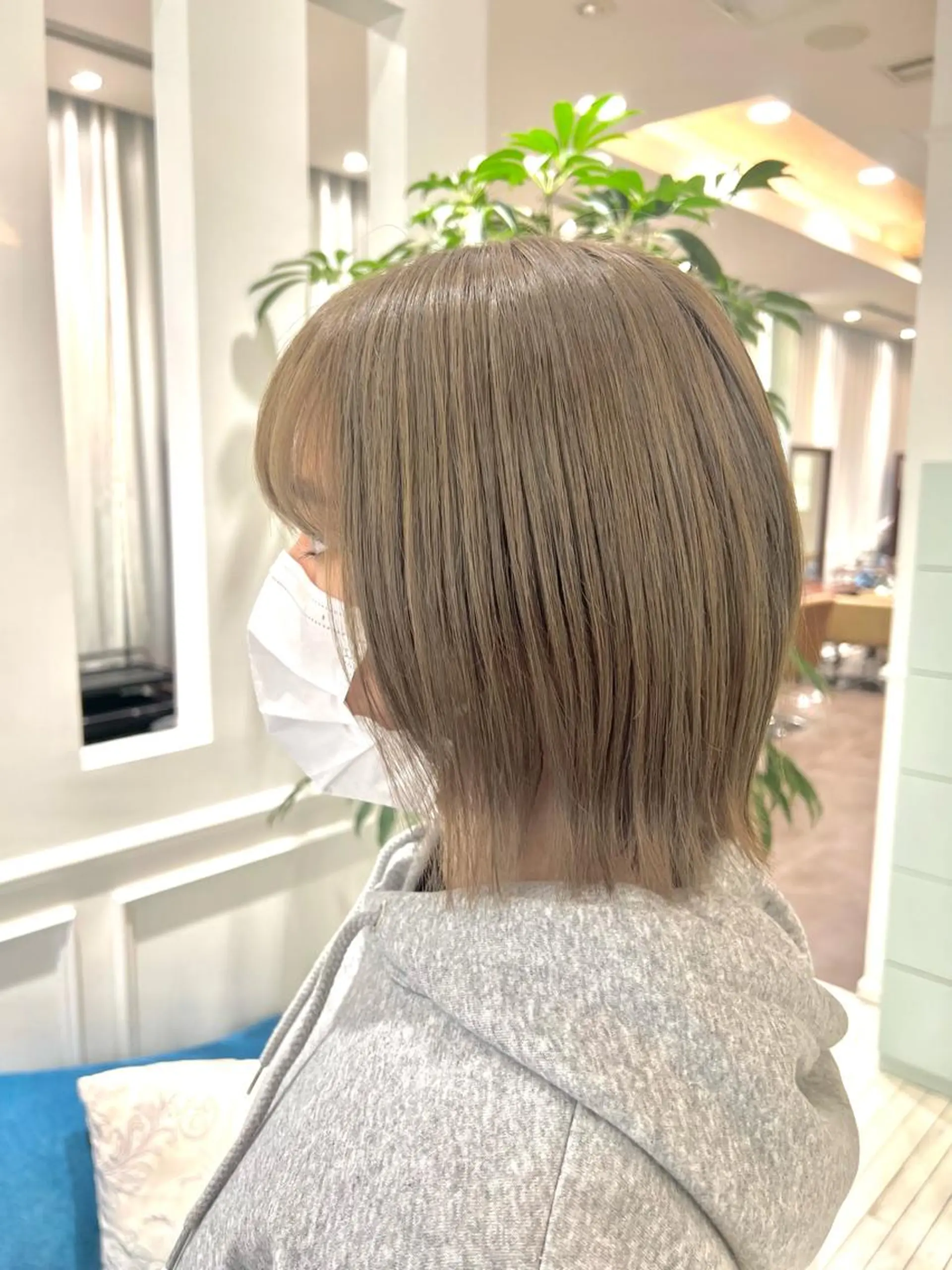 ミディアム カラー ヘアアレンジ ヘアカラー トリートメント ヘアセット 🌈インナーカラー ‘ショウマ’🌈のヘアスタイル