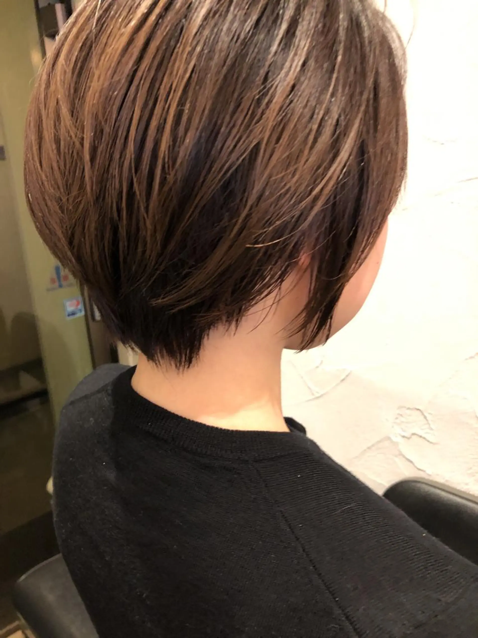 ショート カット ヘアカラー トリートメント CUORE クオーレのヘアスタイル