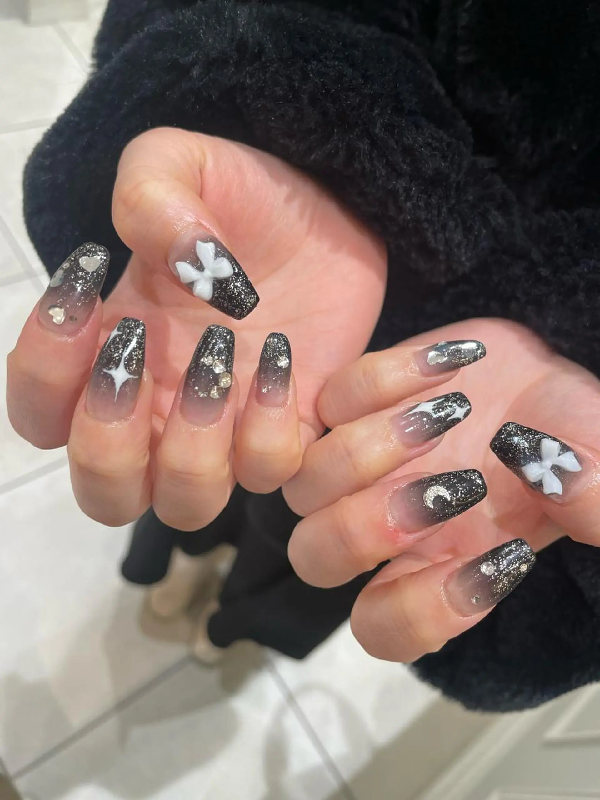 ネイル ハンドネイル 細矢 咲花のネイルデザイン