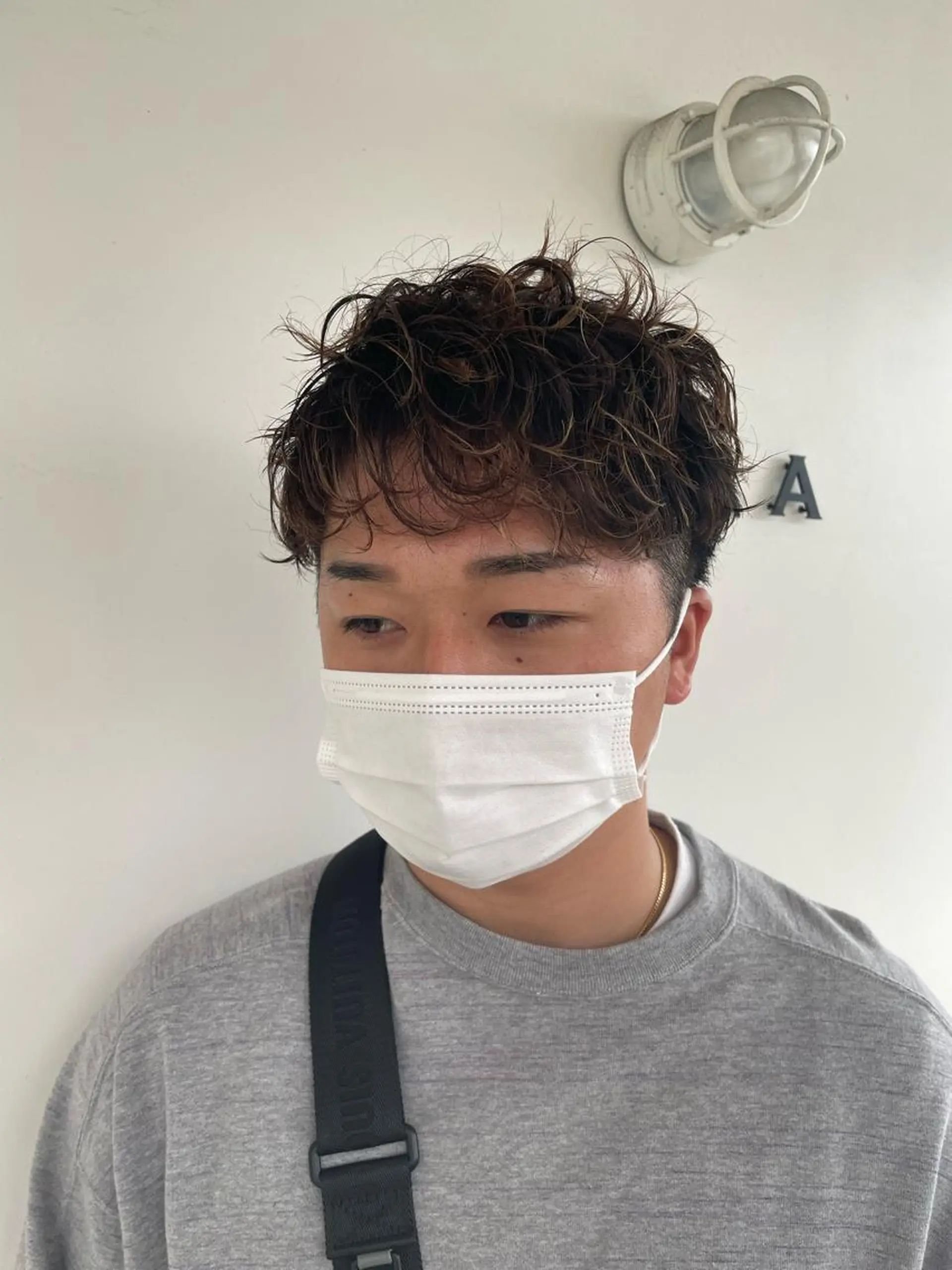 パーマ メンズ メンズパーマ 木村 架音のヘアスタイル