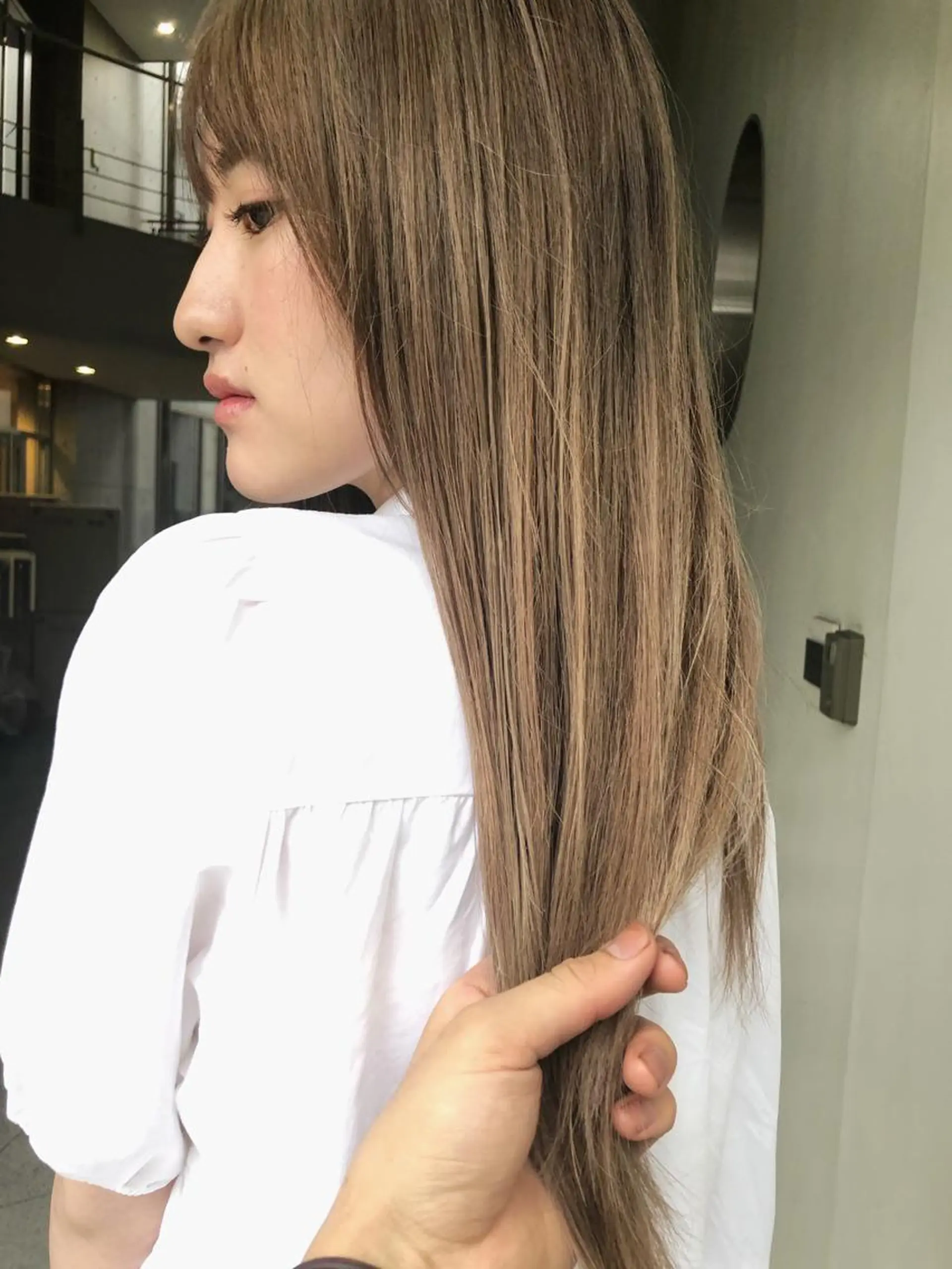 ロング カラー カット ヘアカラー トリートメント PALAN K-Beauty SHINJUKU所属・“ミニモ最高評価獲得 “代表"Kohei"のヘアスタイル