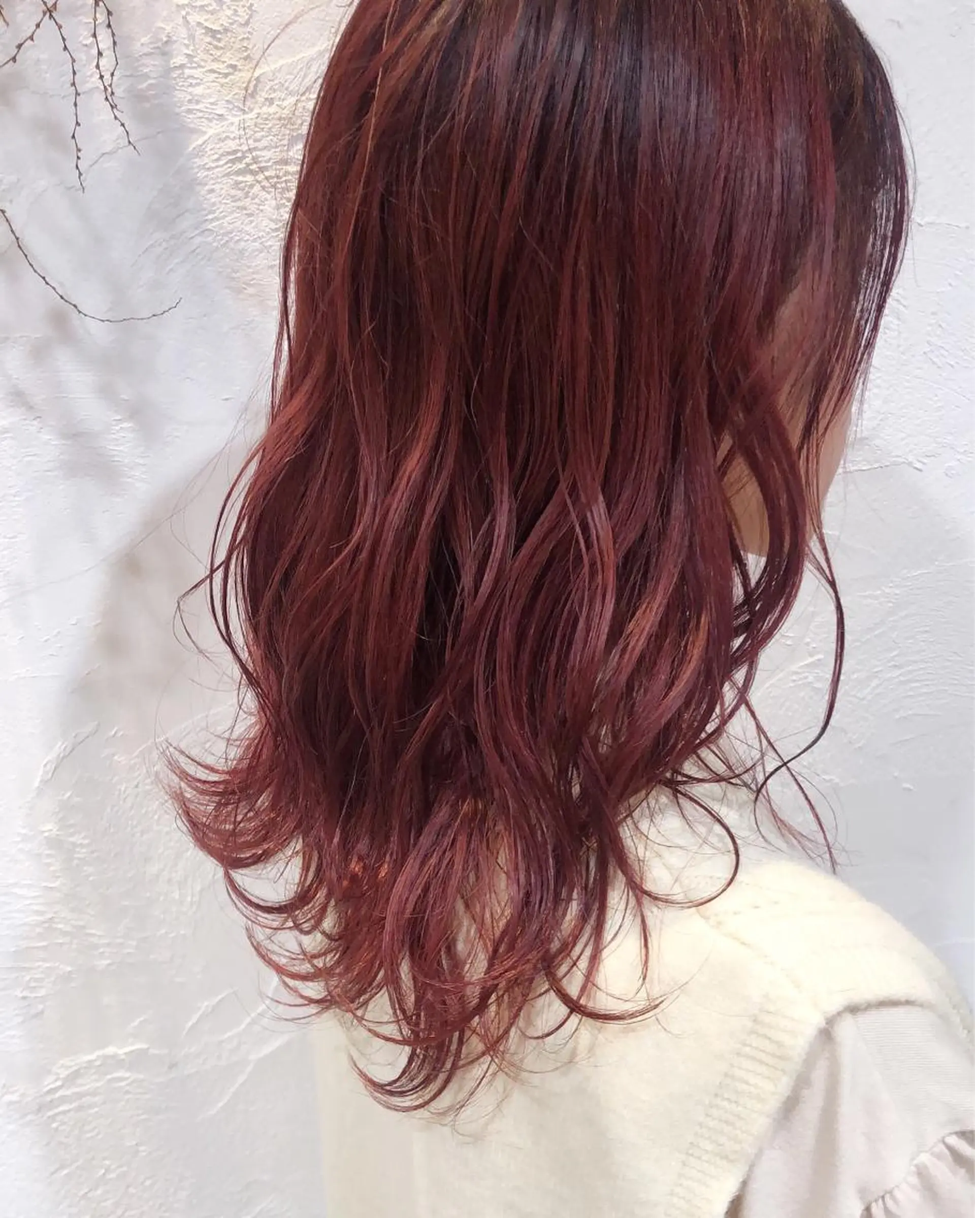 セミロング カラー 圧倒的透明感カラー nana🦕のヘアスタイル