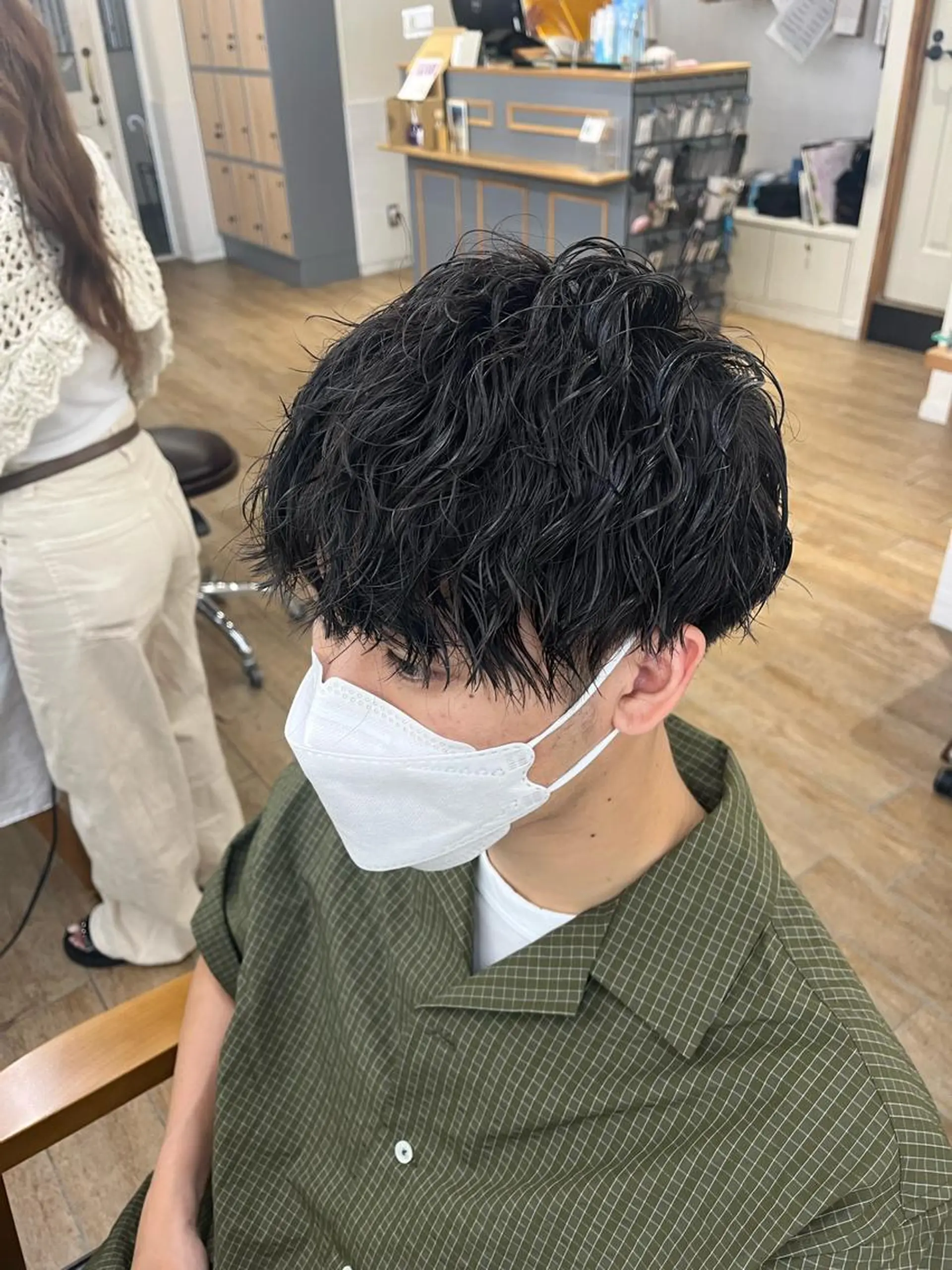 パーマ メンズ カット ヘアカラー トリートメント ✨ご新規様予約限定 メンズ特化アリサ✨のヘアスタイル