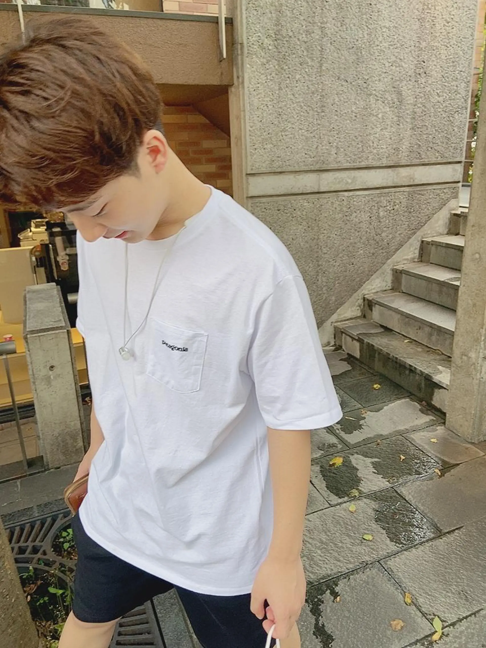 ショート カラー パーマ ヘアアレンジ メンズ カット CHIC share salon所属・ちこ .のヘアスタイル