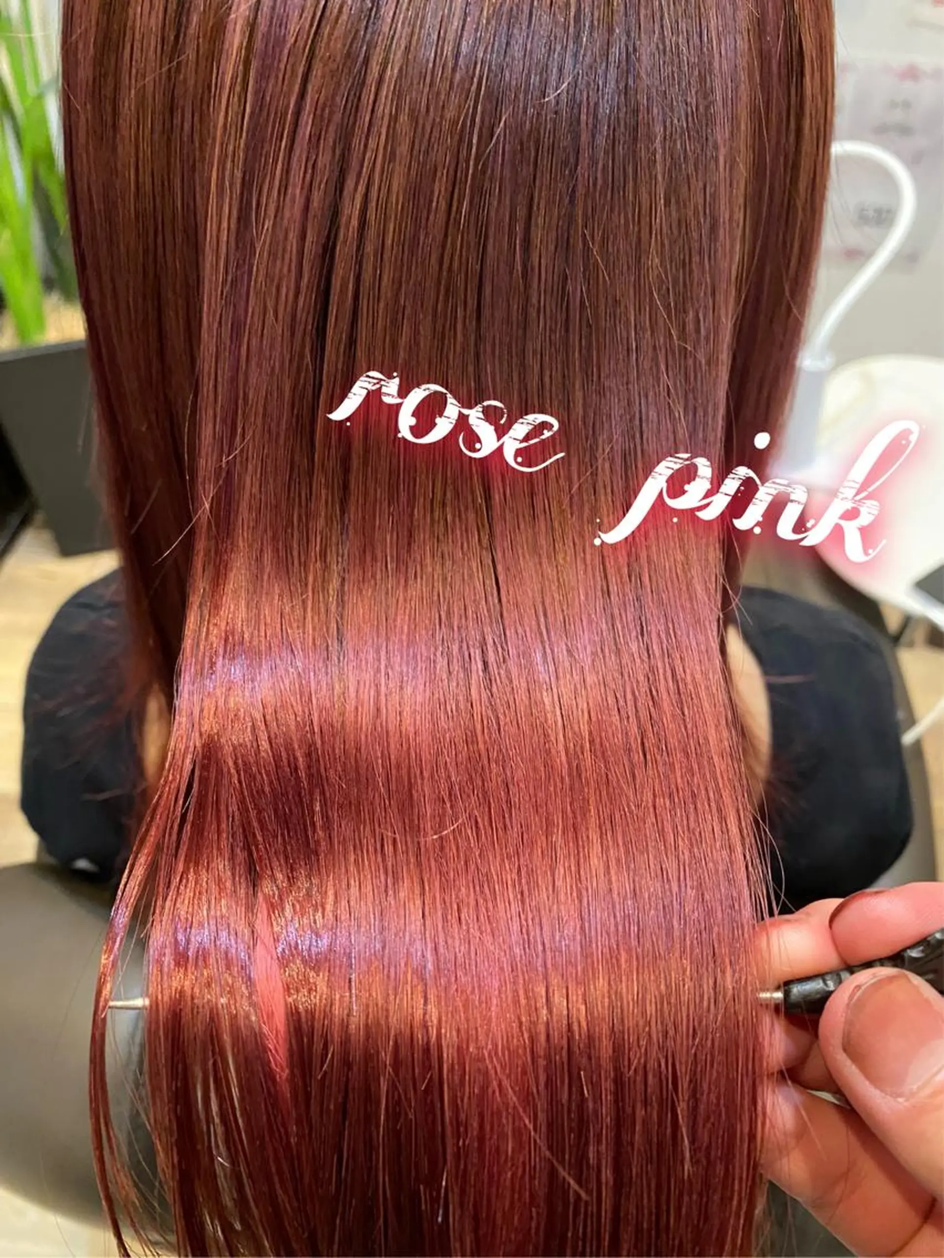 セミロング カラー RIRŪA所属・プルシールエクステ ちゃきのヘアスタイル