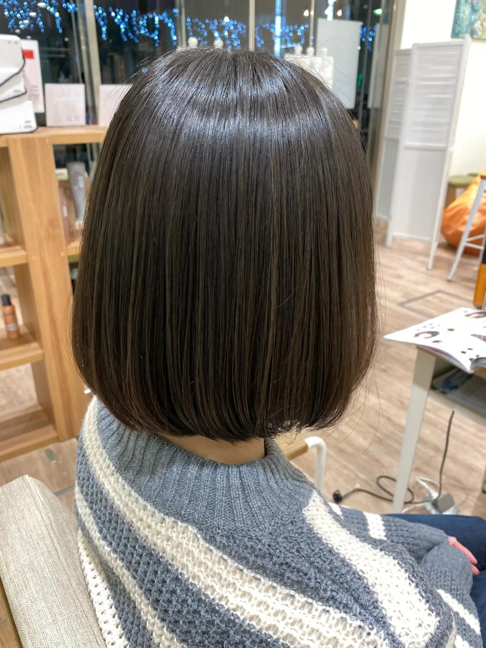 ミディアム ボブ カット ヘッドスパ 金山 友香🕊のヘアスタイル