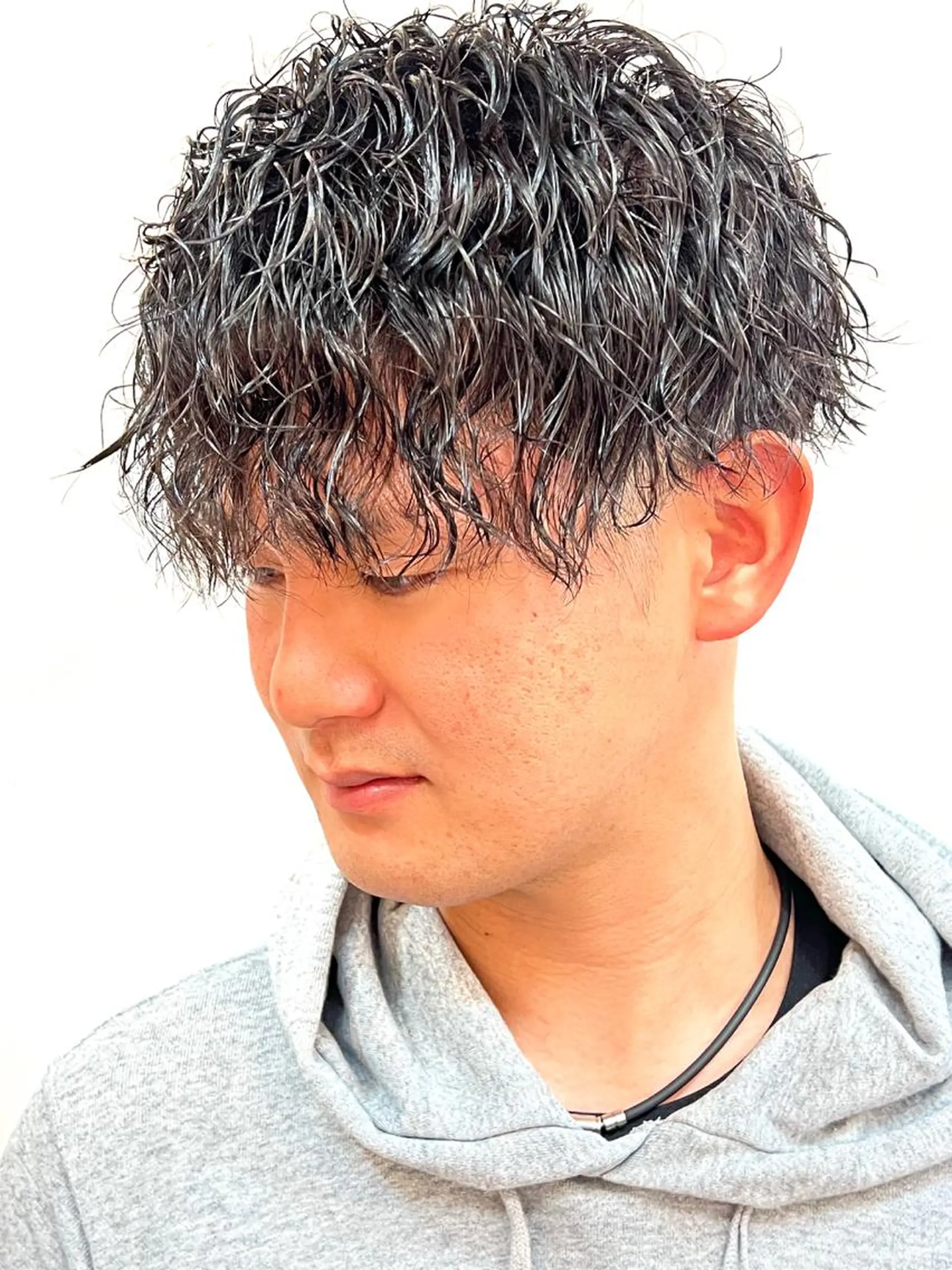パーマ 予約1000件超 ✨メンズパーマのヘアスタイル