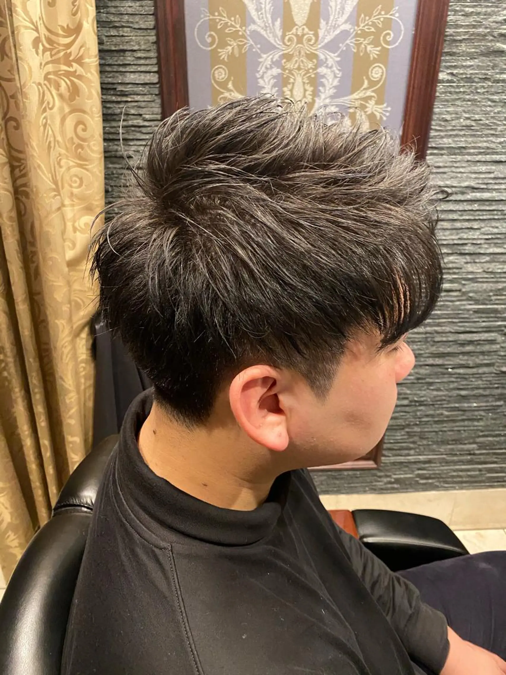 ショート メンズ 浅見 天翔のヘアスタイル