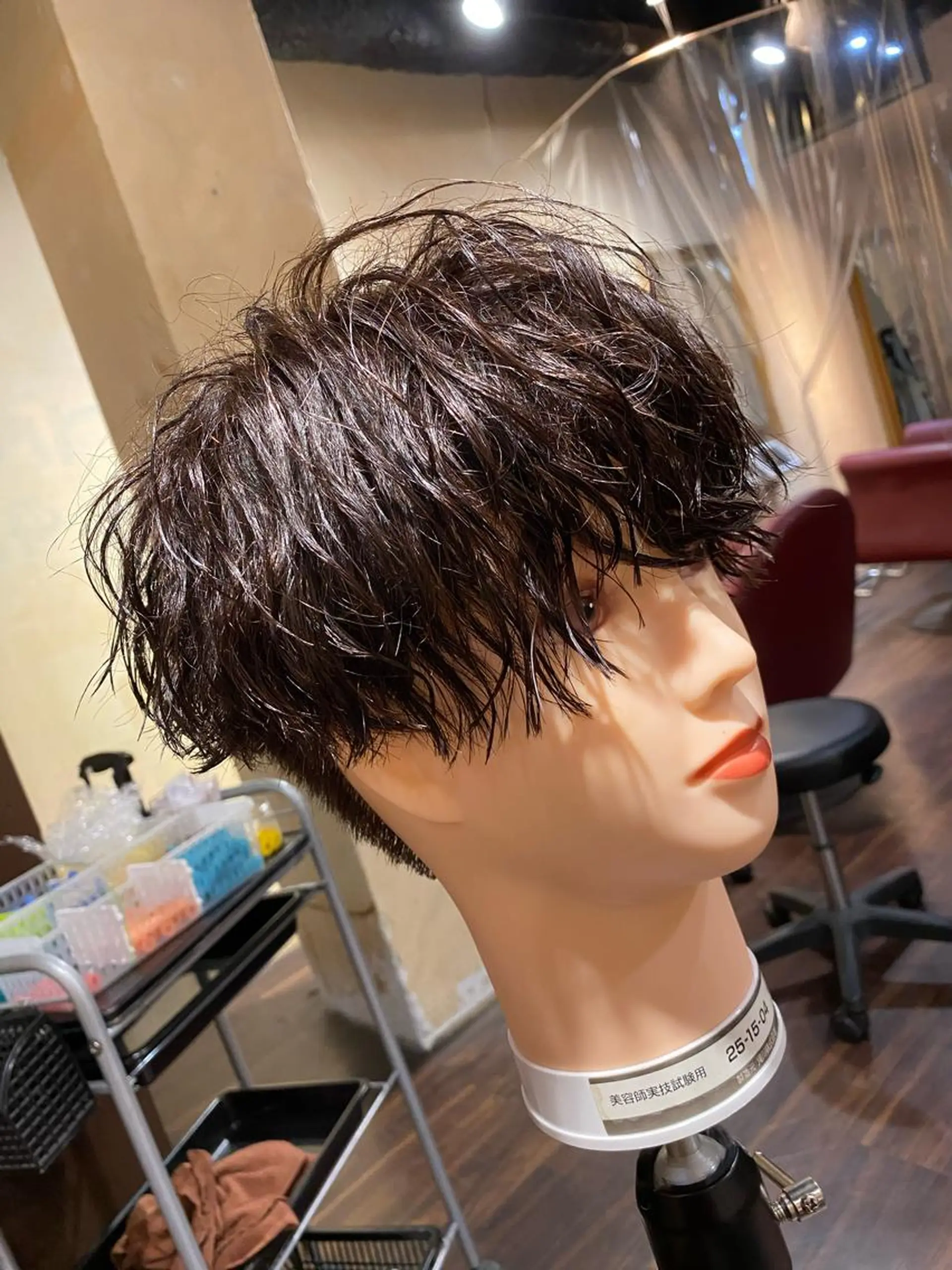 パーマ メンズサロンANDY 御堂筋なんば店所属・大阪メンズヘアのプロ 高橋 直希のヘアスタイル