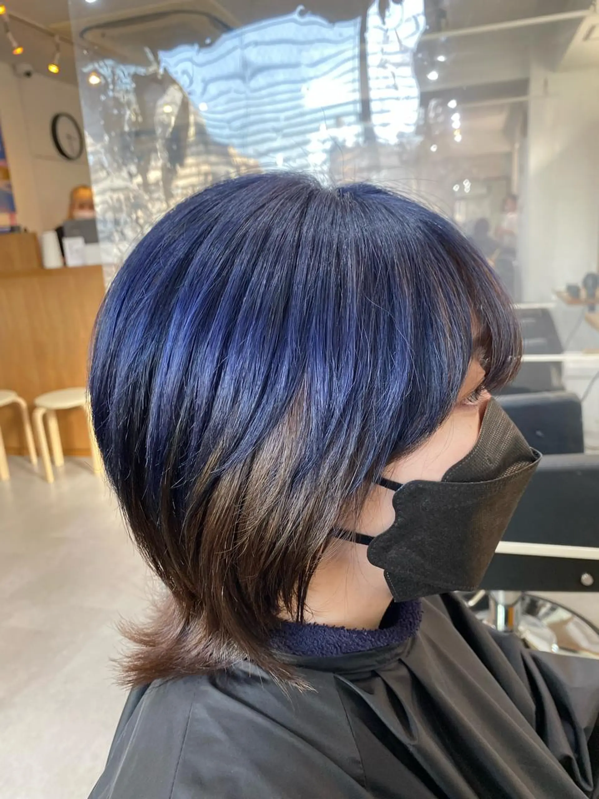 ミディアム カラー 銀座⚜️【脱白髪染め 美髪矯正】トグチのヘアスタイル