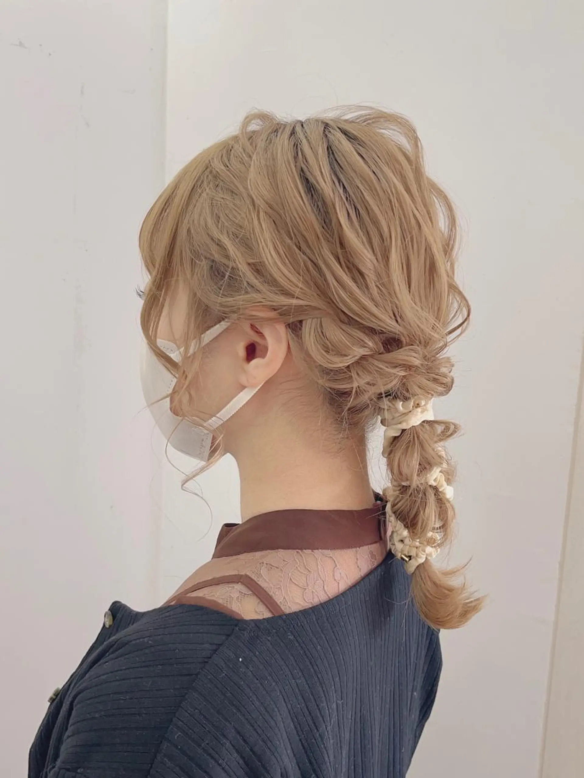 ヘアアレンジ ヘアセット 💎艶髪💎 町田莉彩のヘアスタイル