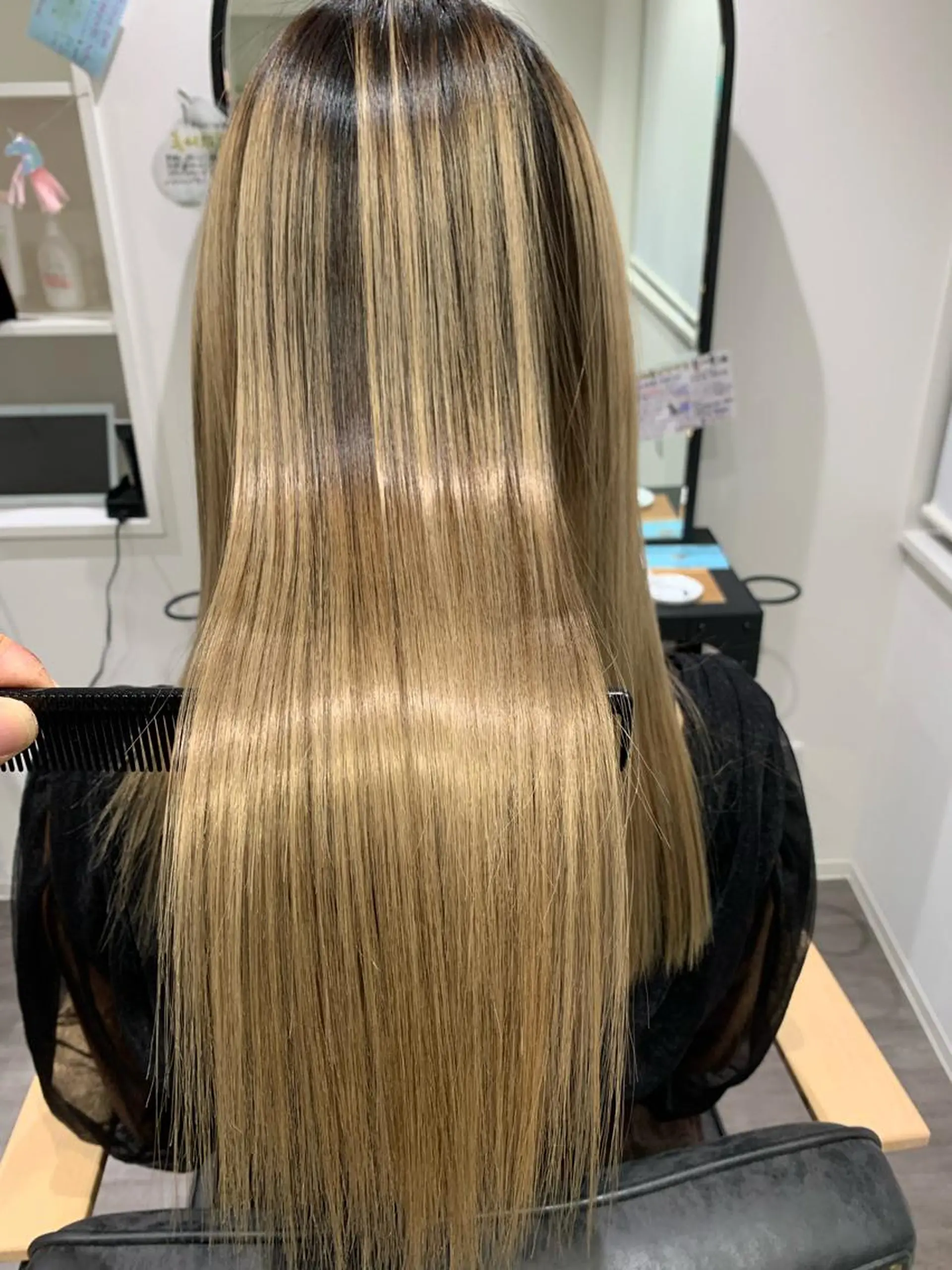 セミロング 【酸性ストレート】 宮下和明のヘアスタイル