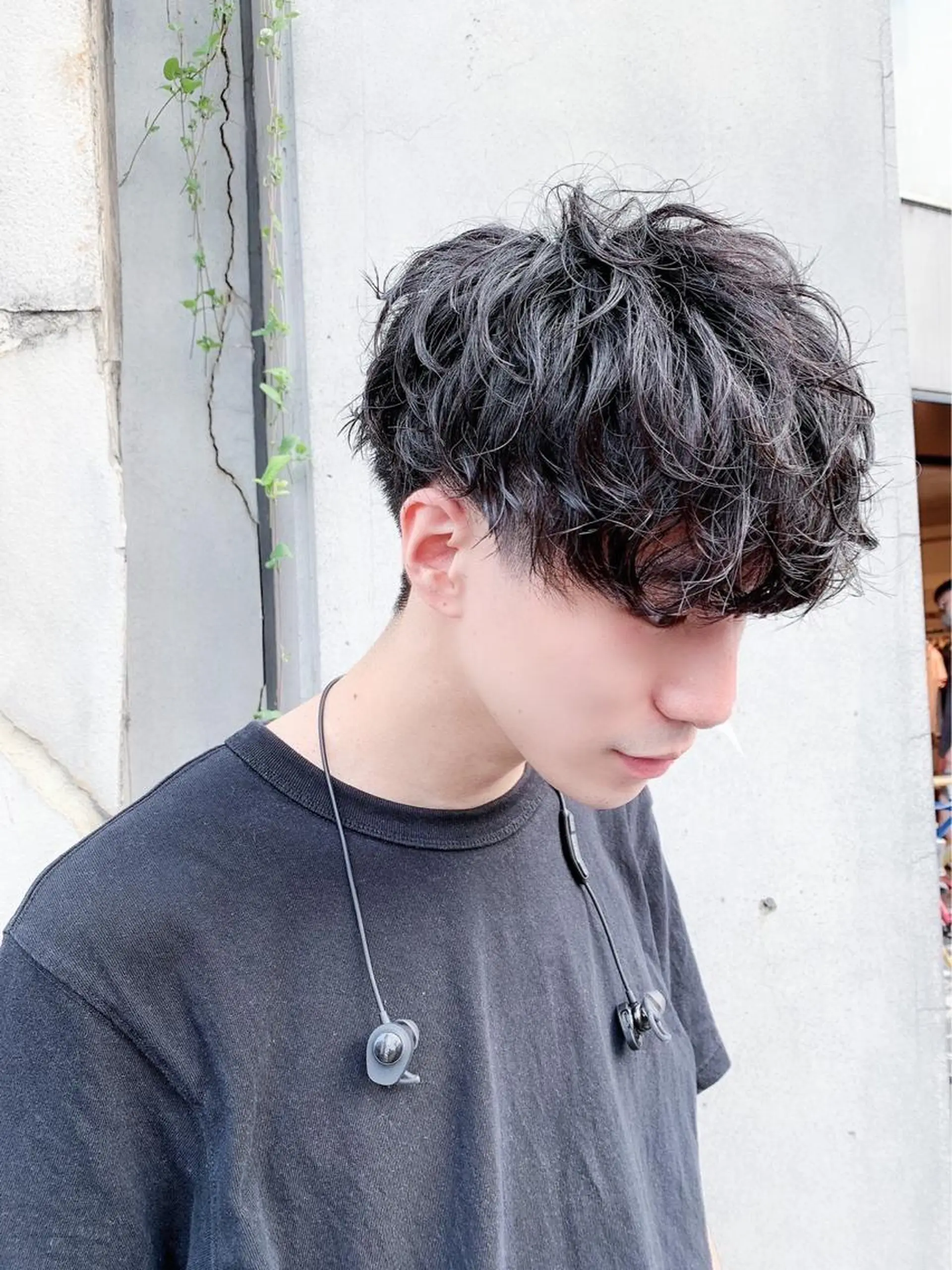 カラー パーマ メンズ 似合わせパーマ🔥 渡邉愛斗のヘアスタイル