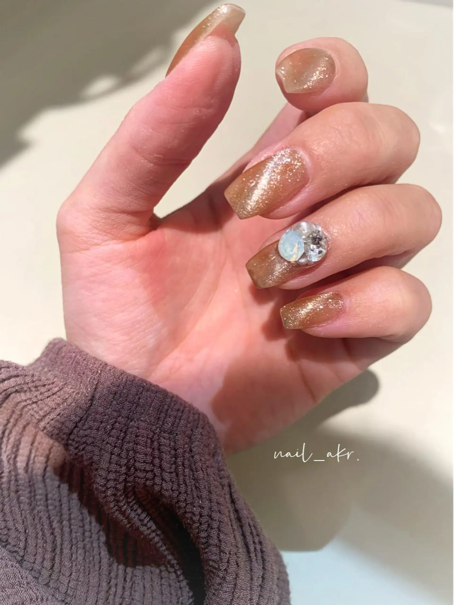 ネイル マグネットネイル nailAVANCE akariのネイルデザイン