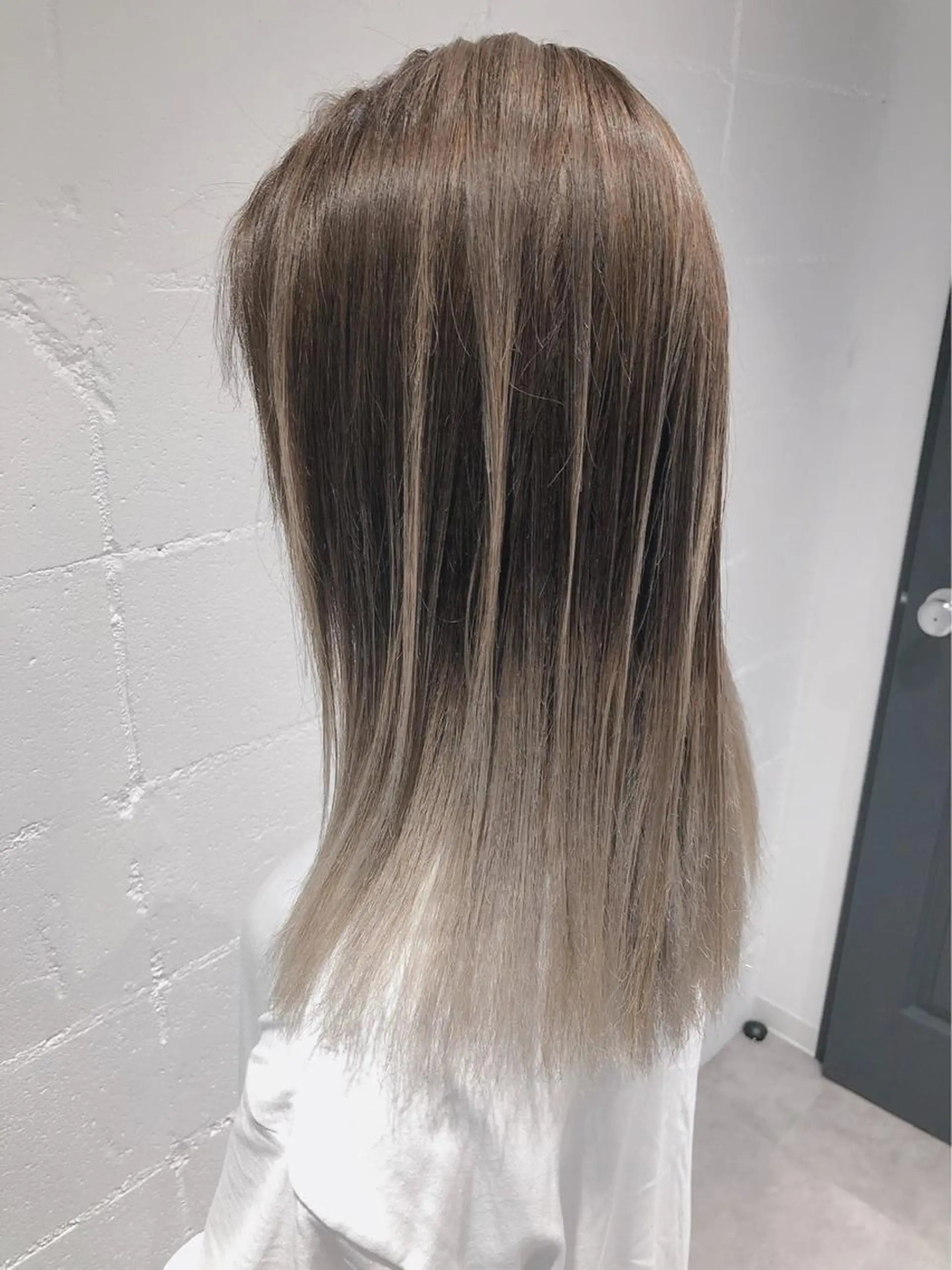 ロング ヘアカラー トリートメント 質感再生カラー/ 髪質改善/karinのヘアスタイル