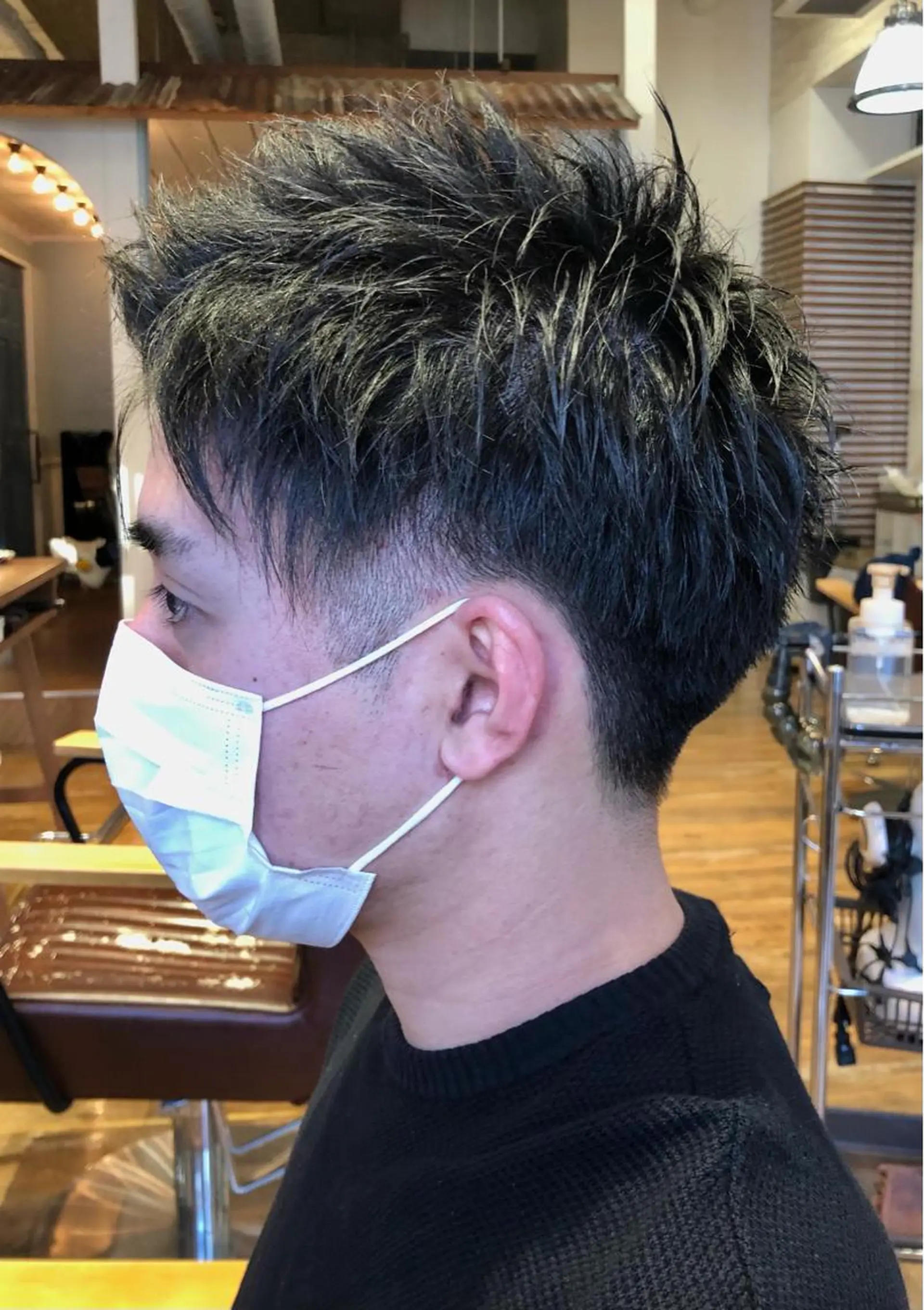 ショート ショートヘア カット オオシロ ユウマのヘアスタイル