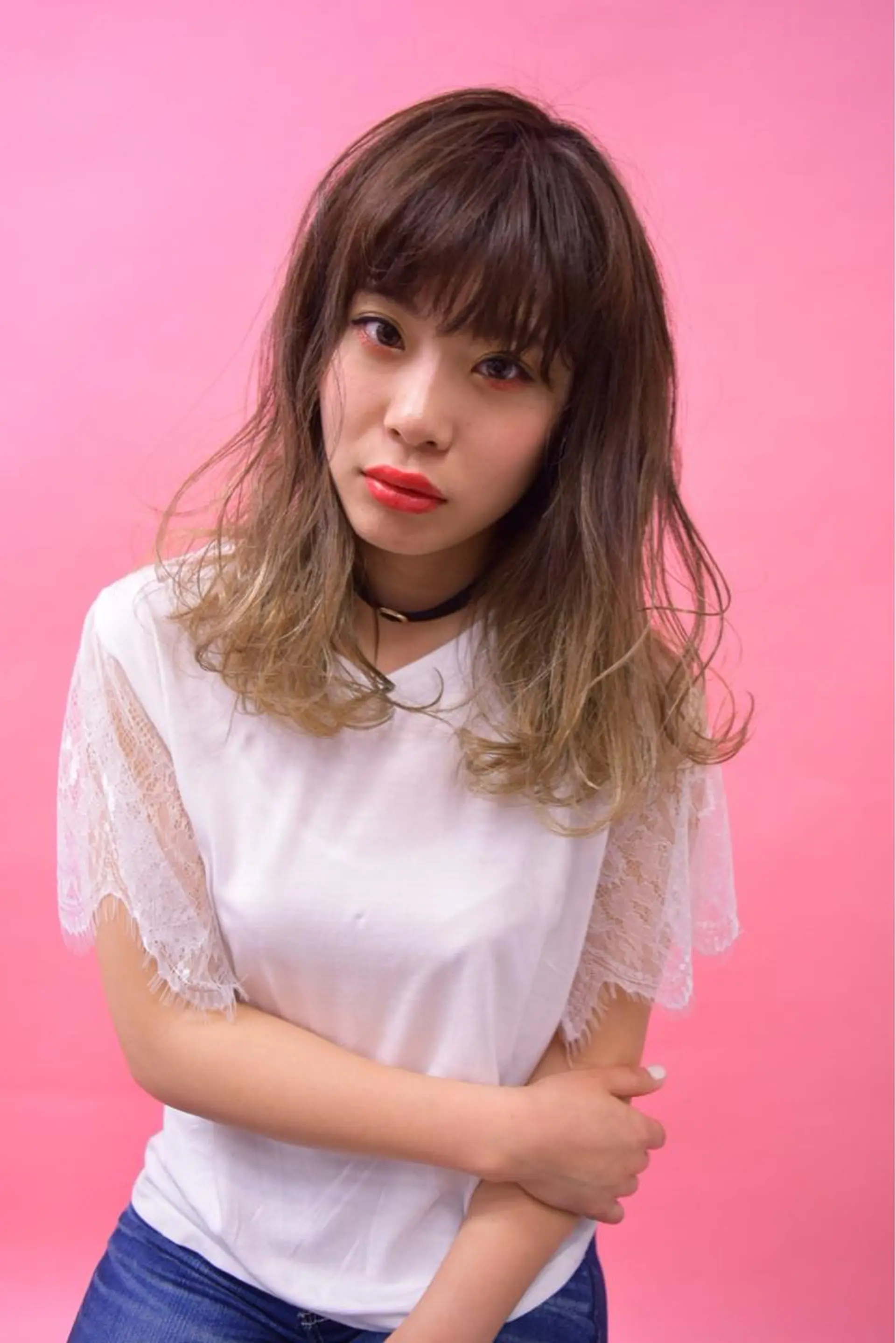 ロング 髙橋 かすみのヘアスタイル