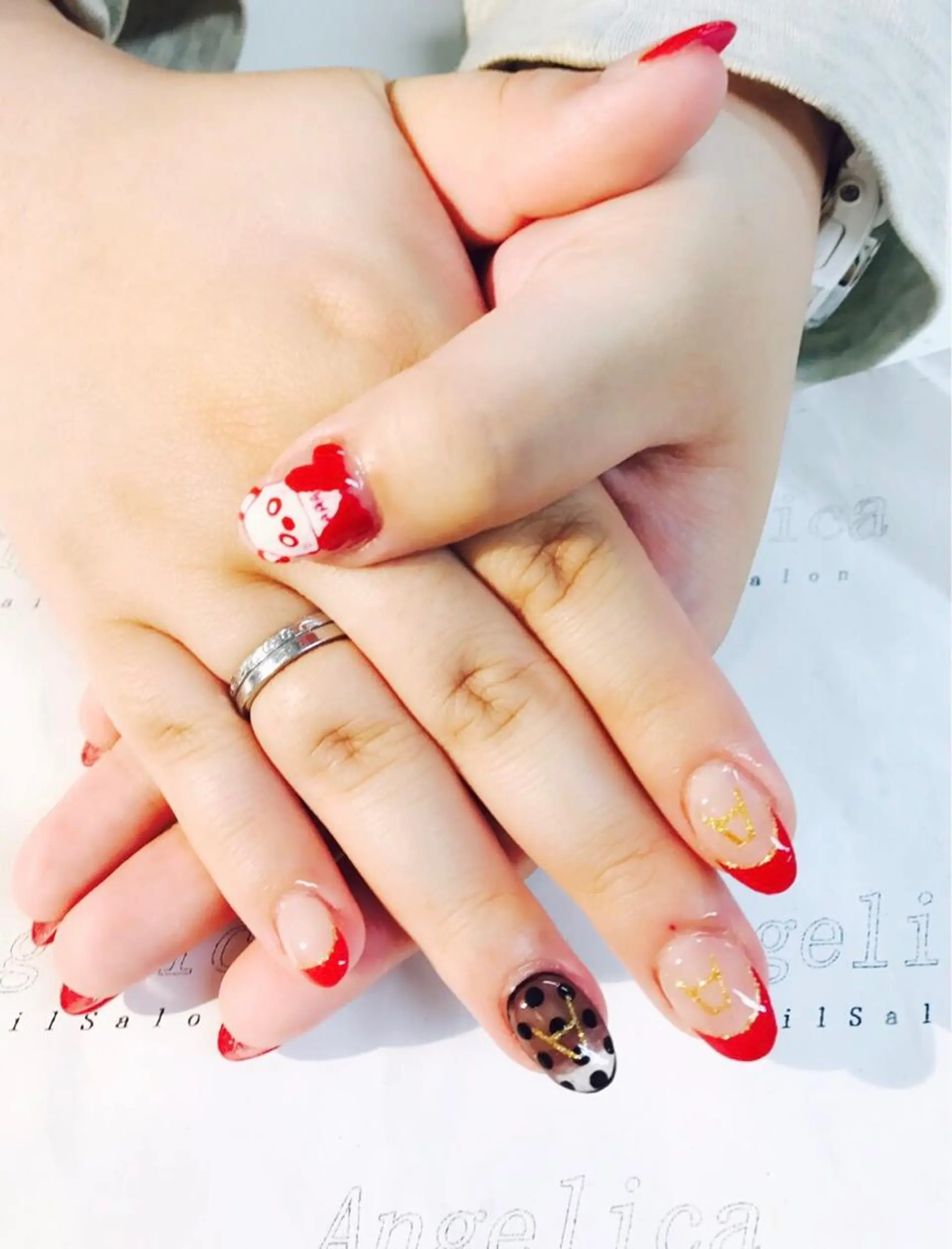 ネイル Angelica ネイリストのネイルデザイン