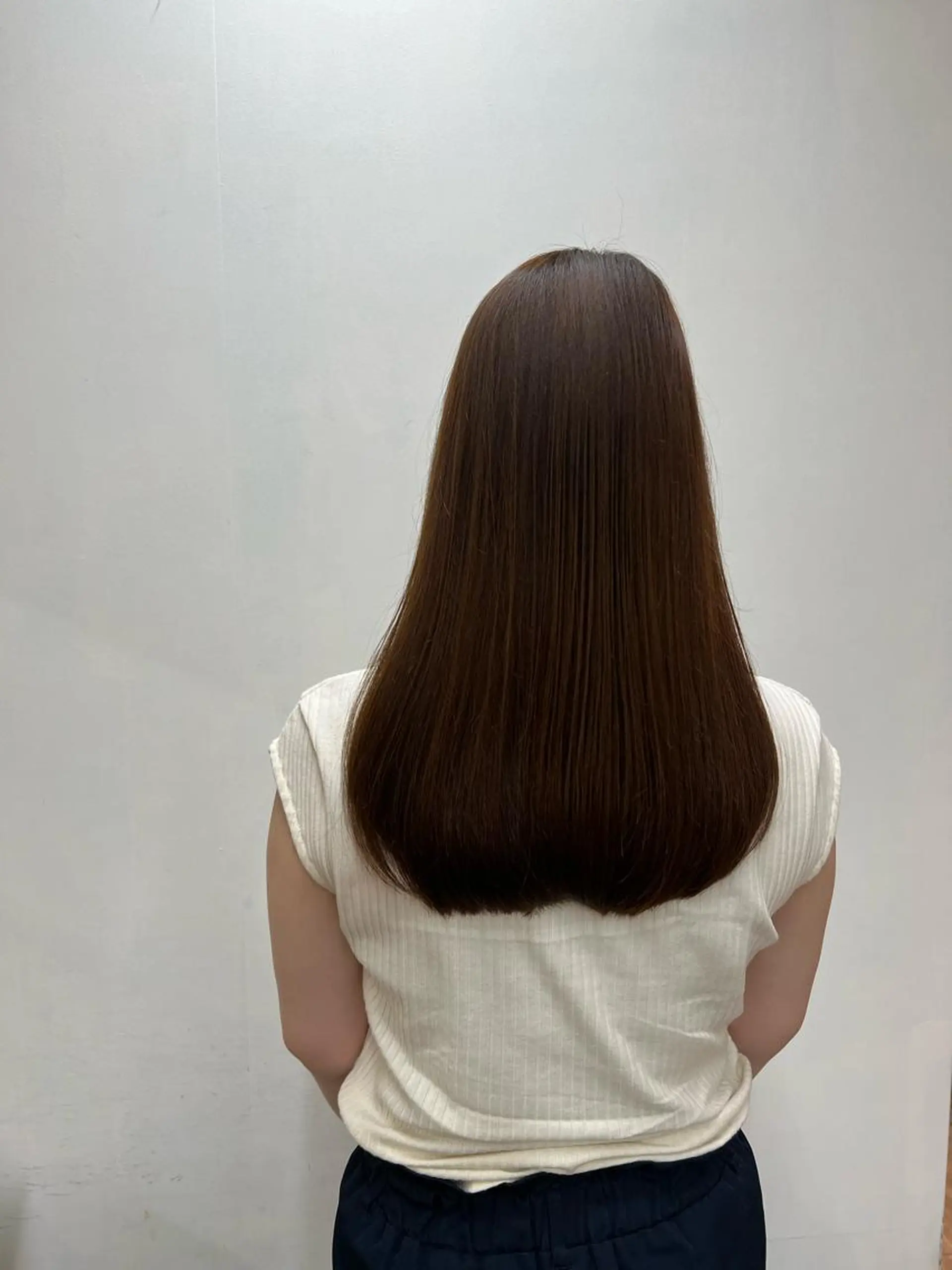 セミロング カラー 透明感カラー/ イルミナカラーヒロキのヘアスタイル