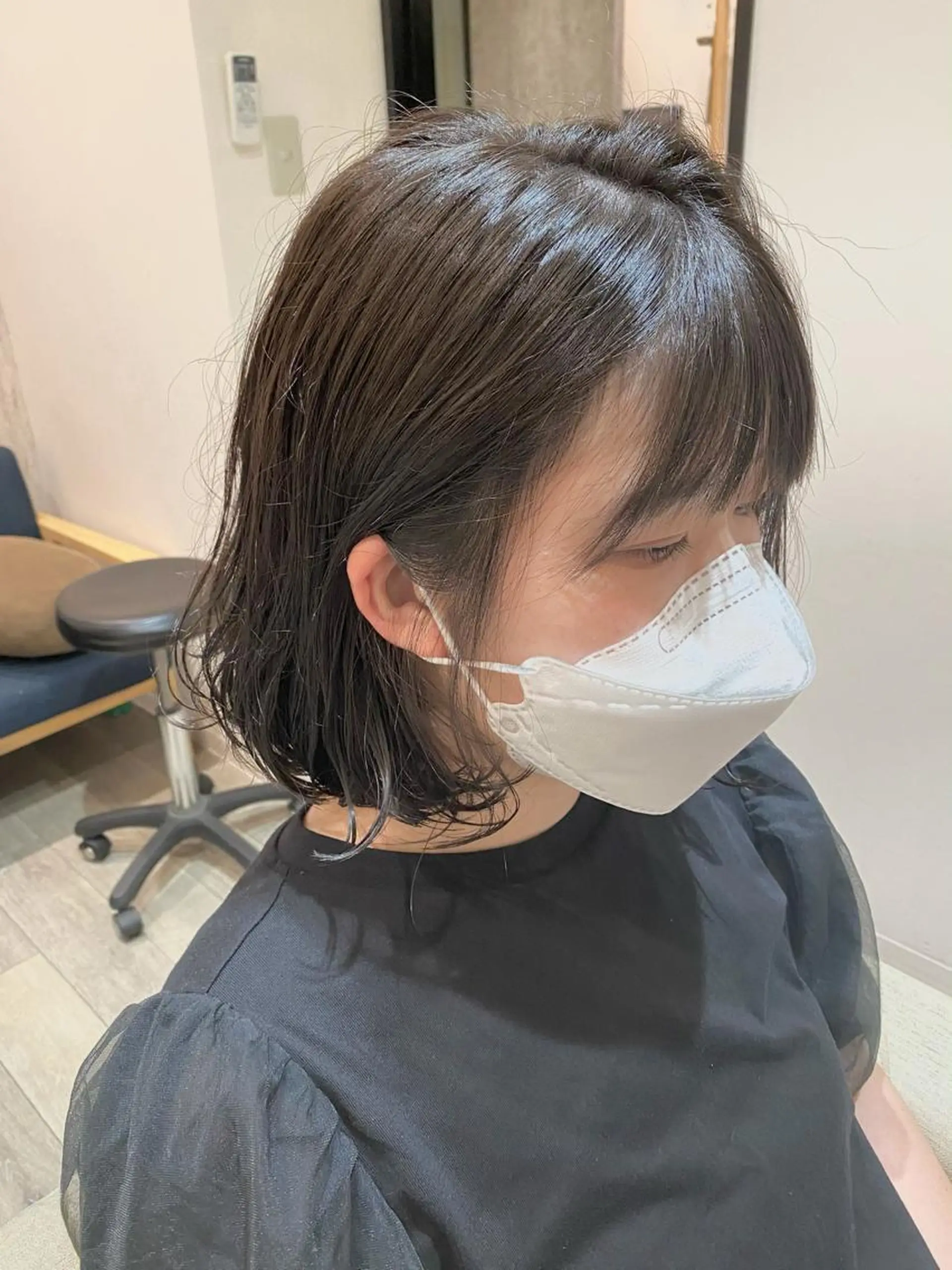 ショート カラー パーマ Ma hoのヘアスタイル