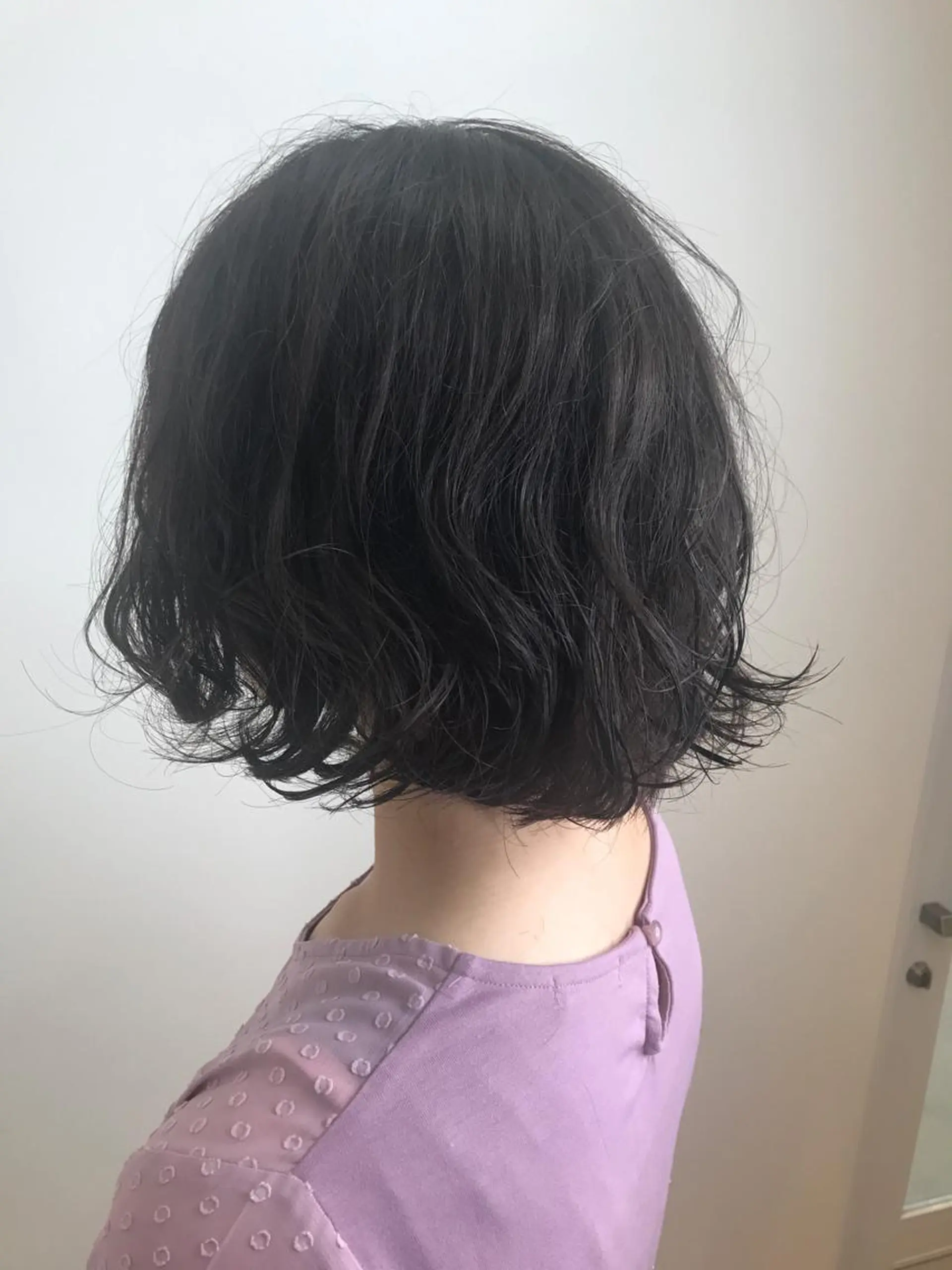 ショート カラー パーマ カット ヘアカラー 湯浅 了一のヘアスタイル