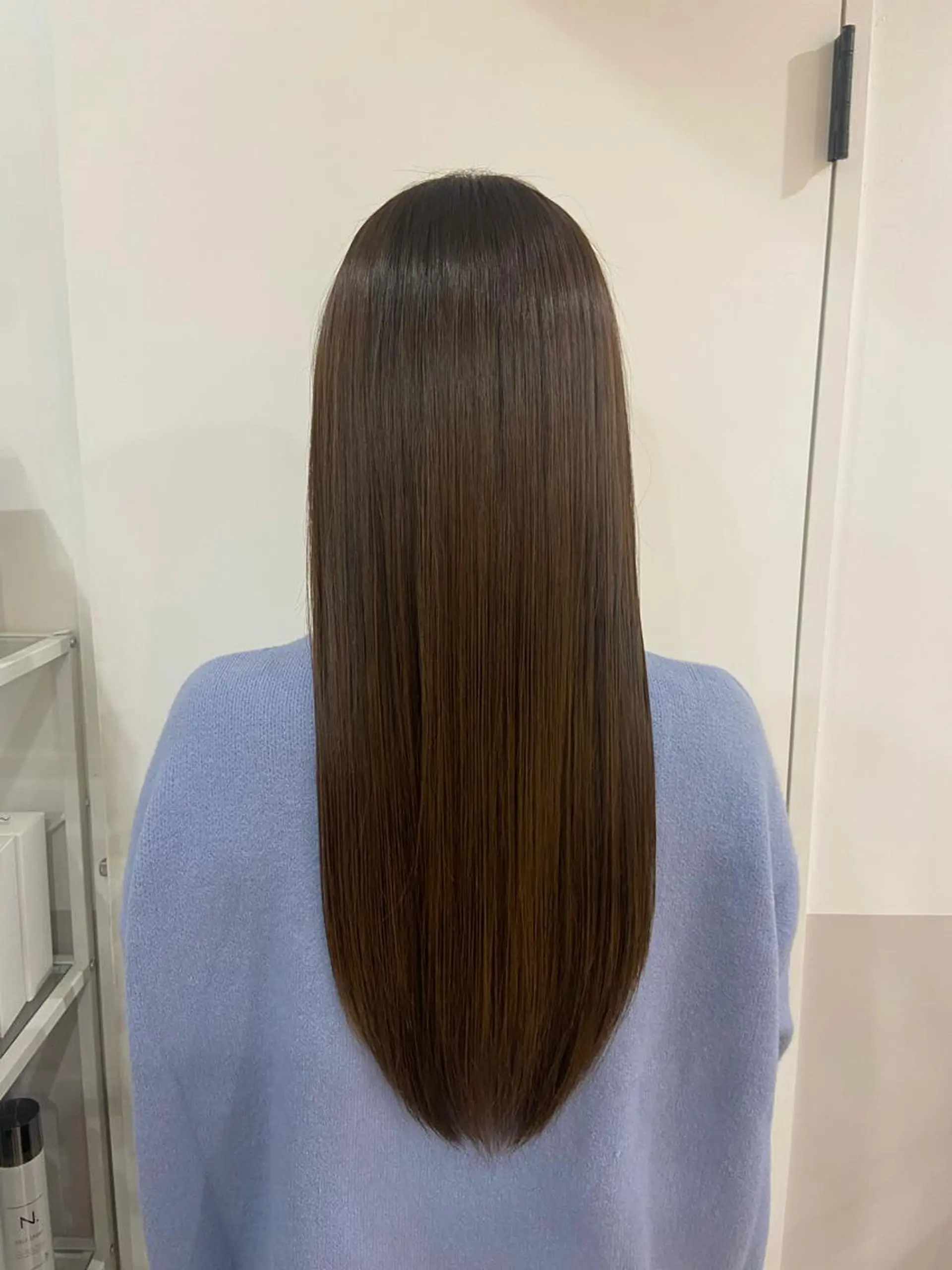 ロング パーマ 髪質改善 ストレートパーマ 山下夕月 ショート🫧ボブのヘアスタイル