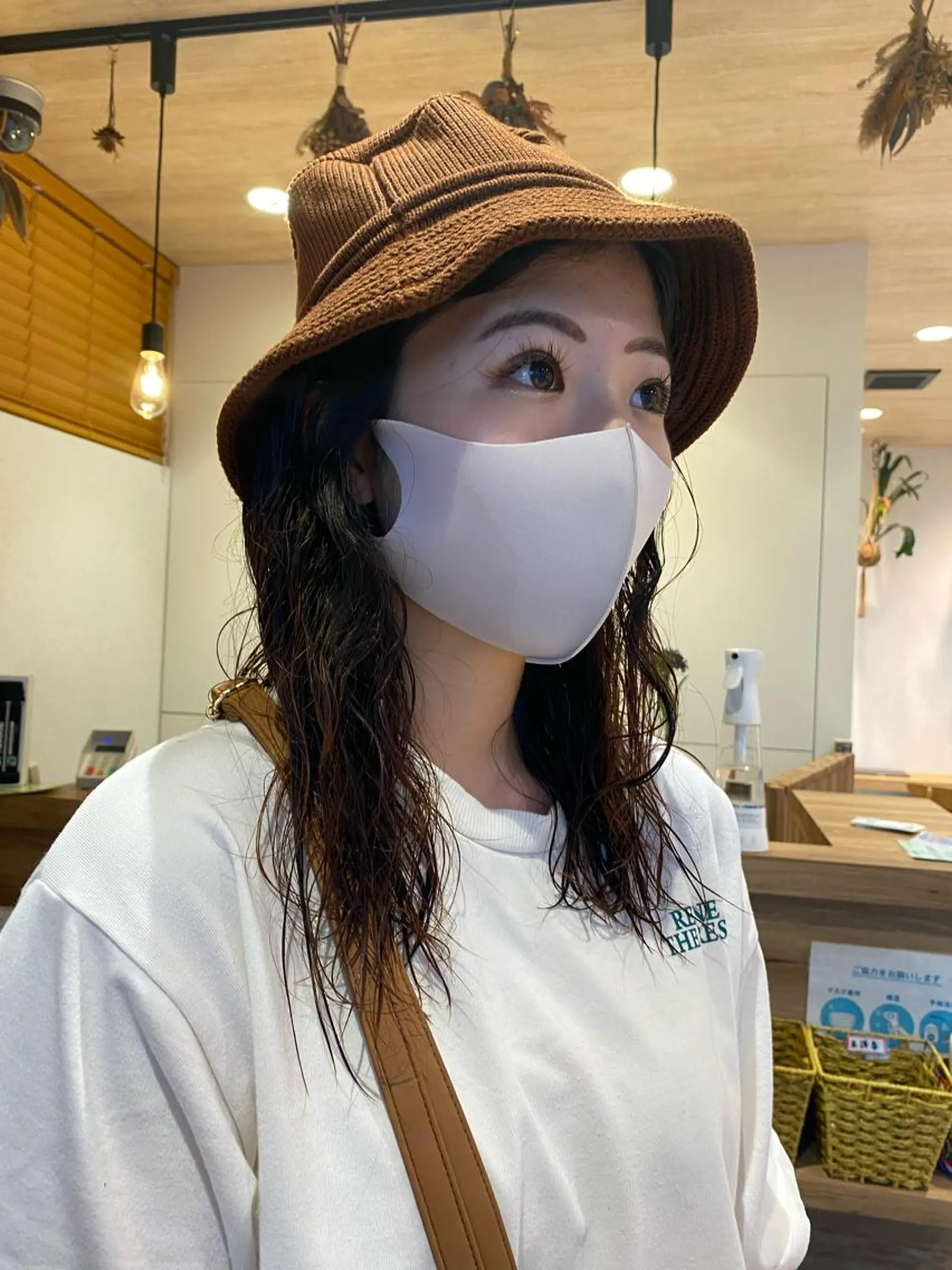 ミディアム パーマ ミディアムパーマ ニュアンスパーマ ヘアカラー トリートメント ヘッドスパ パーマ指名No1 /namiのヘアスタイル