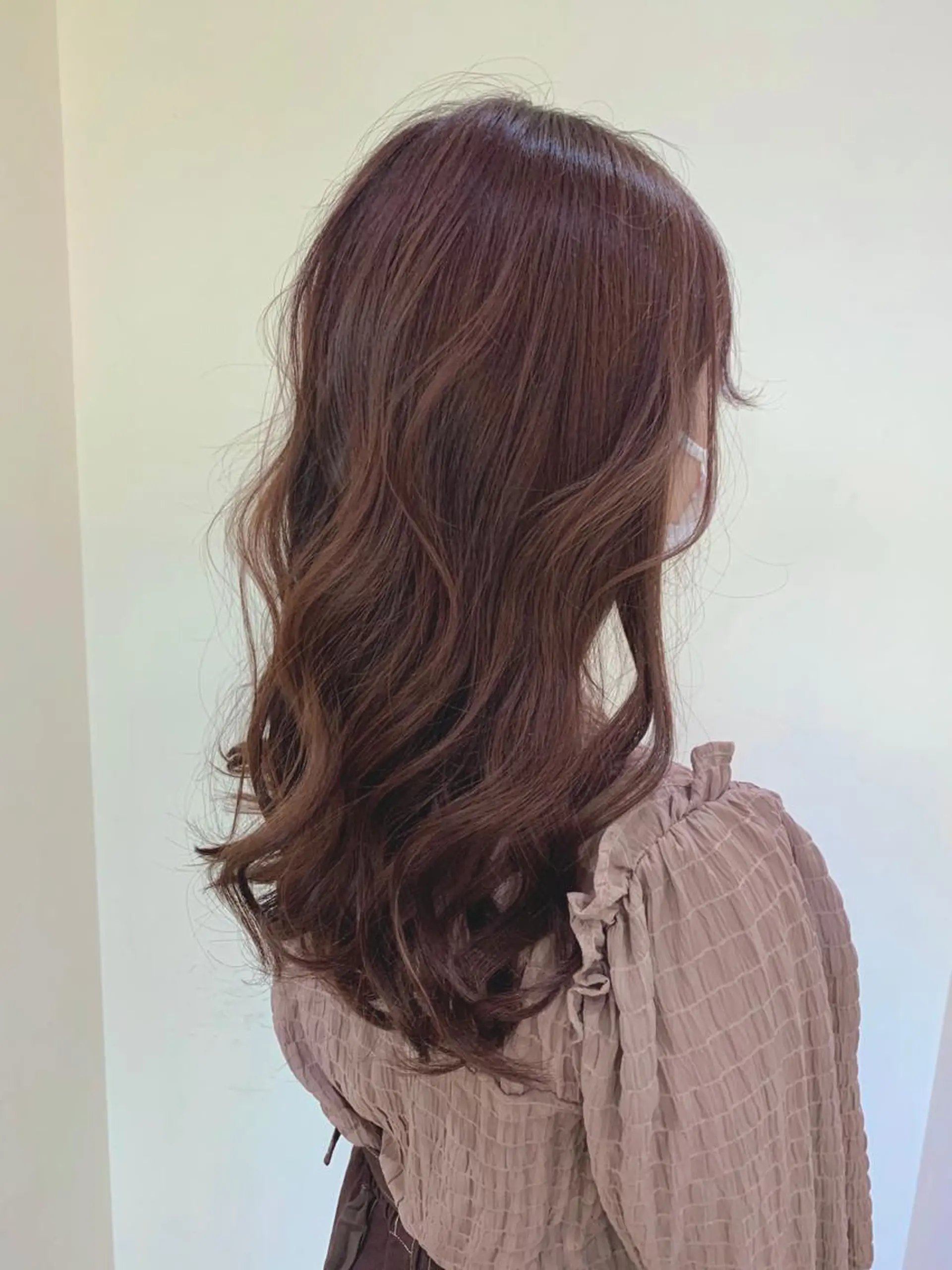 セミロング カラー ヘアアレンジ ACE所属・店長/ 加藤 流菜のヘアスタイル