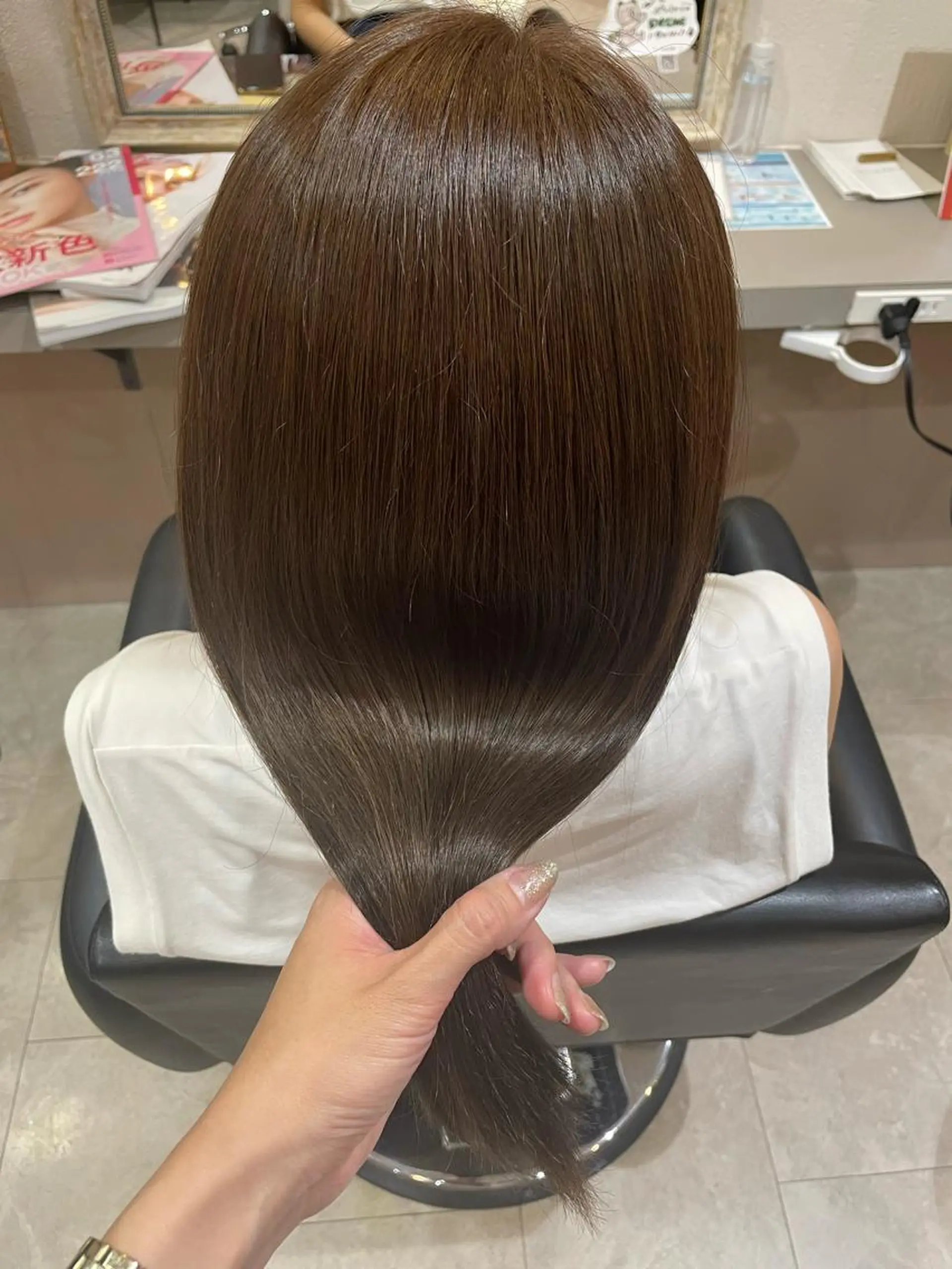 ロング 宮本 佳奈のヘアスタイル