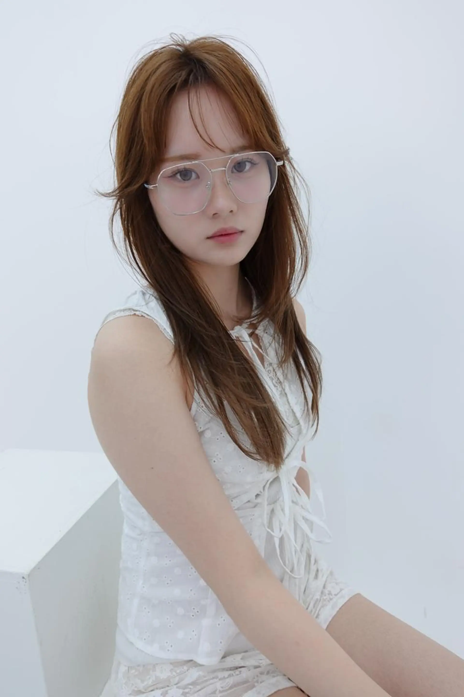 ロング カラー nelke/レイヤー 立川/ブリーチのヘアスタイル