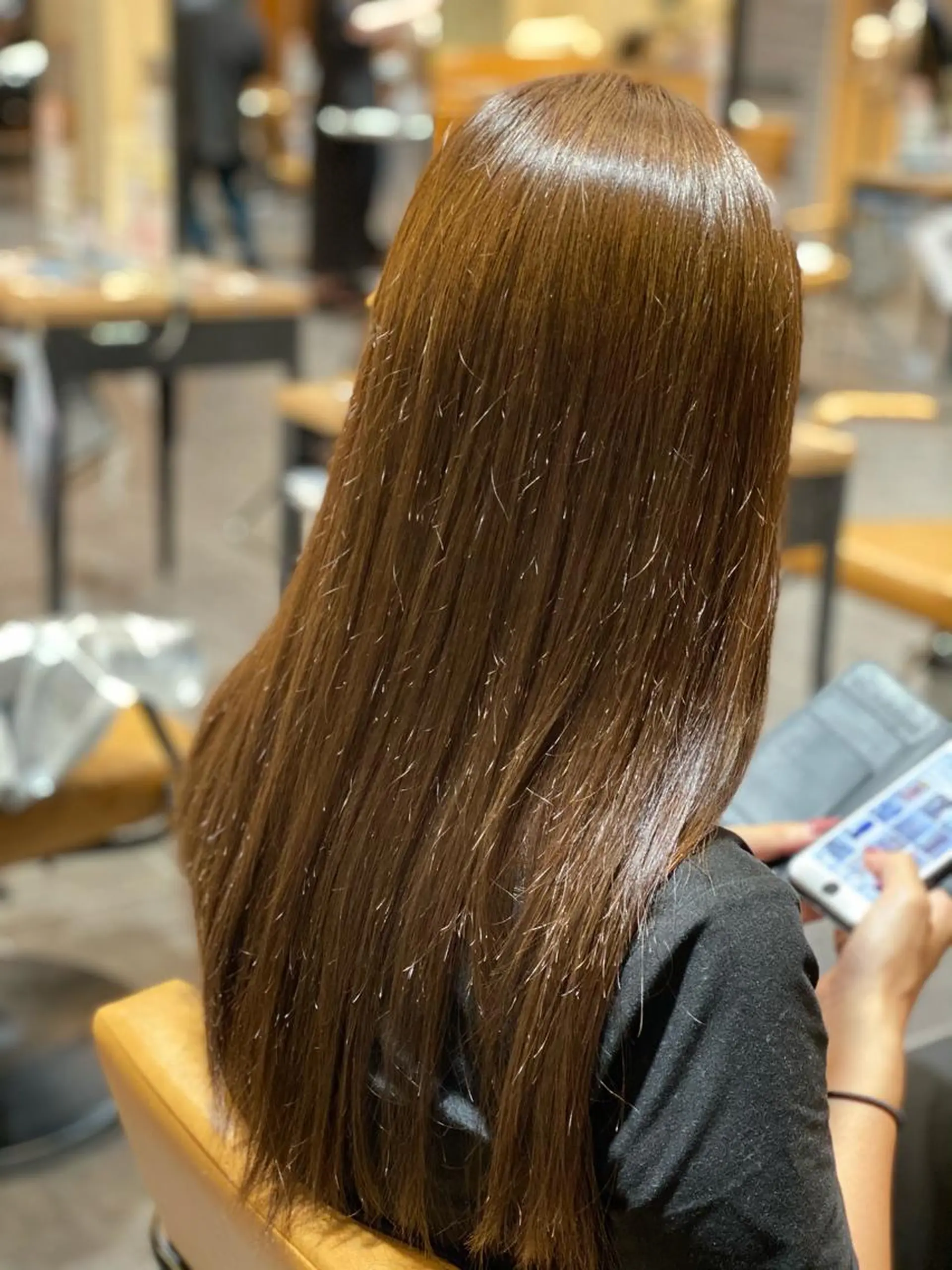 ロング 尾崎 優也のヘアスタイル