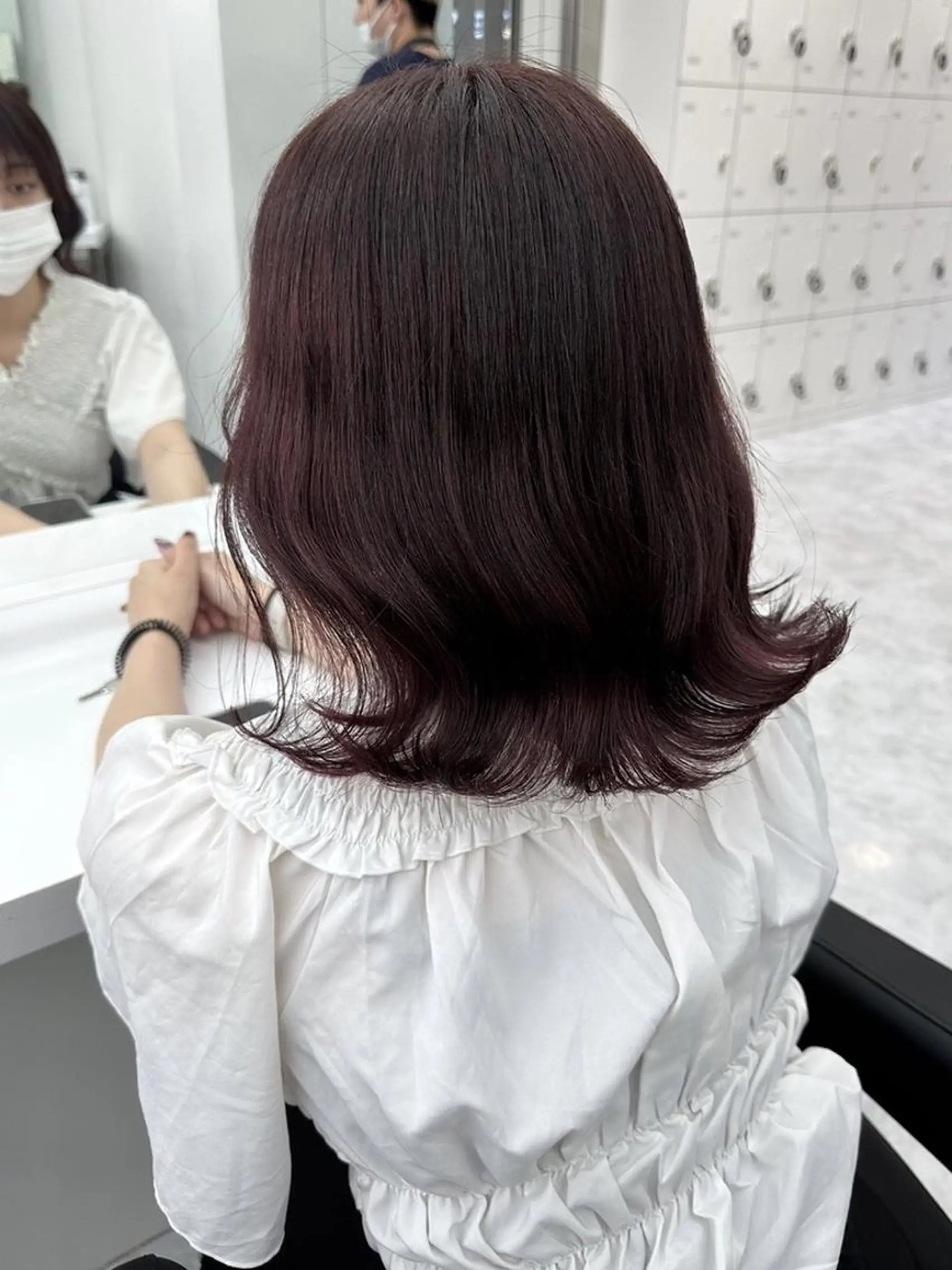 カラー 海外風ブリーチなし 🫒Rion🫒🩶のヘアスタイル