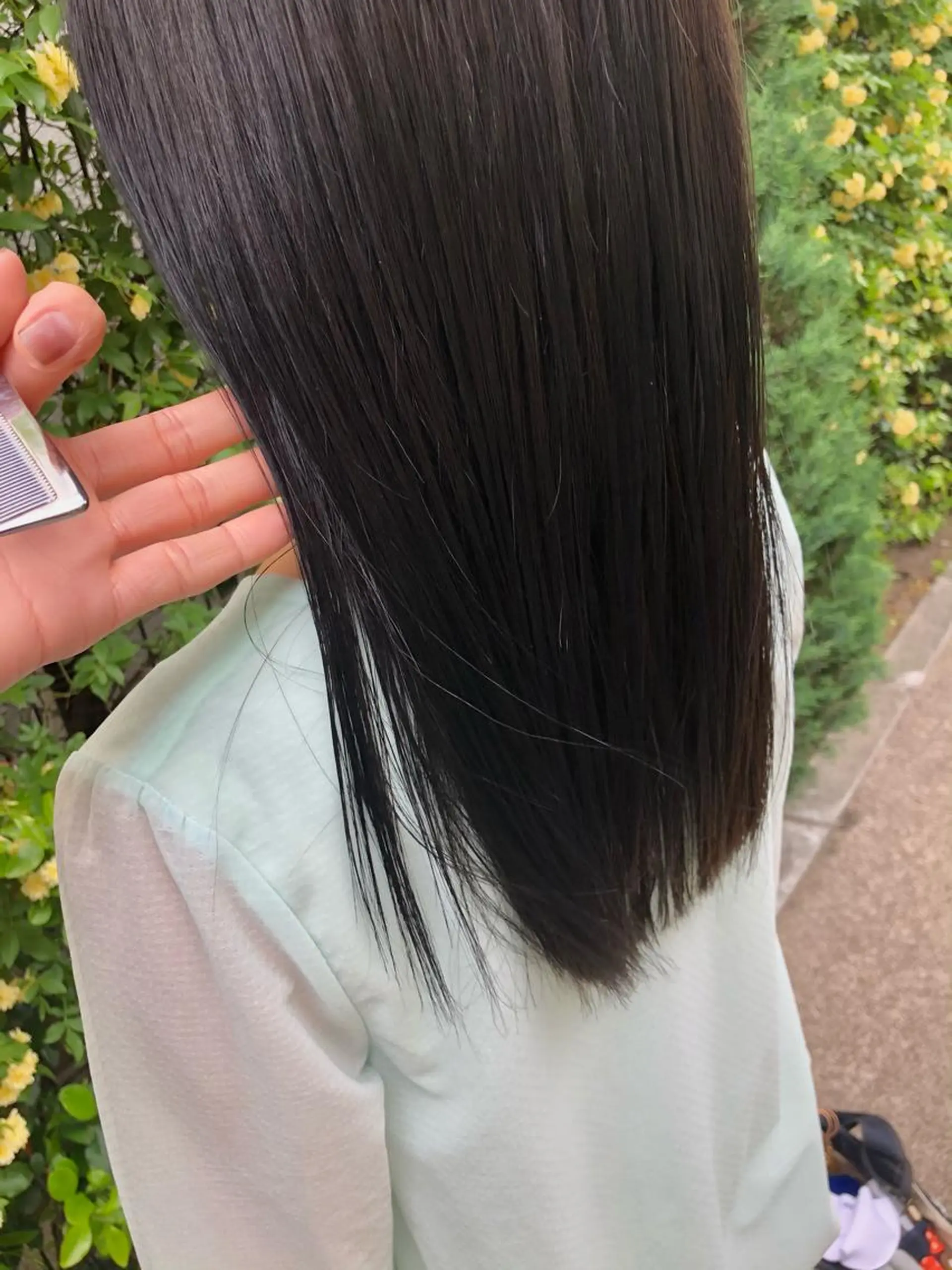 セミロング カット 縮毛矯正 [仙台髪質改善]小原 弘之のヘアスタイル