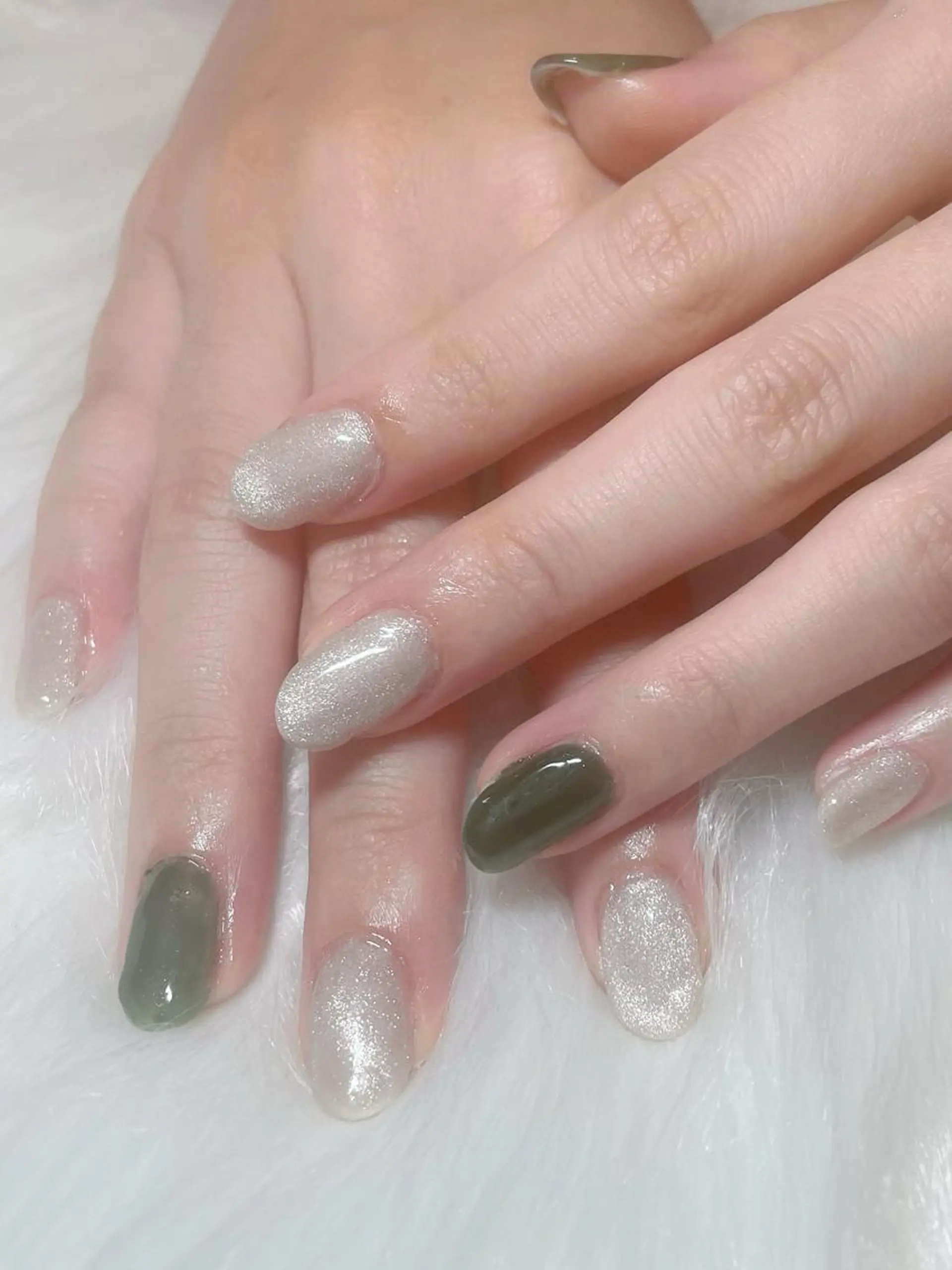 ネイル ワンカラーネイル 大袋駅東口徒歩2分 alivioのネイルデザイン