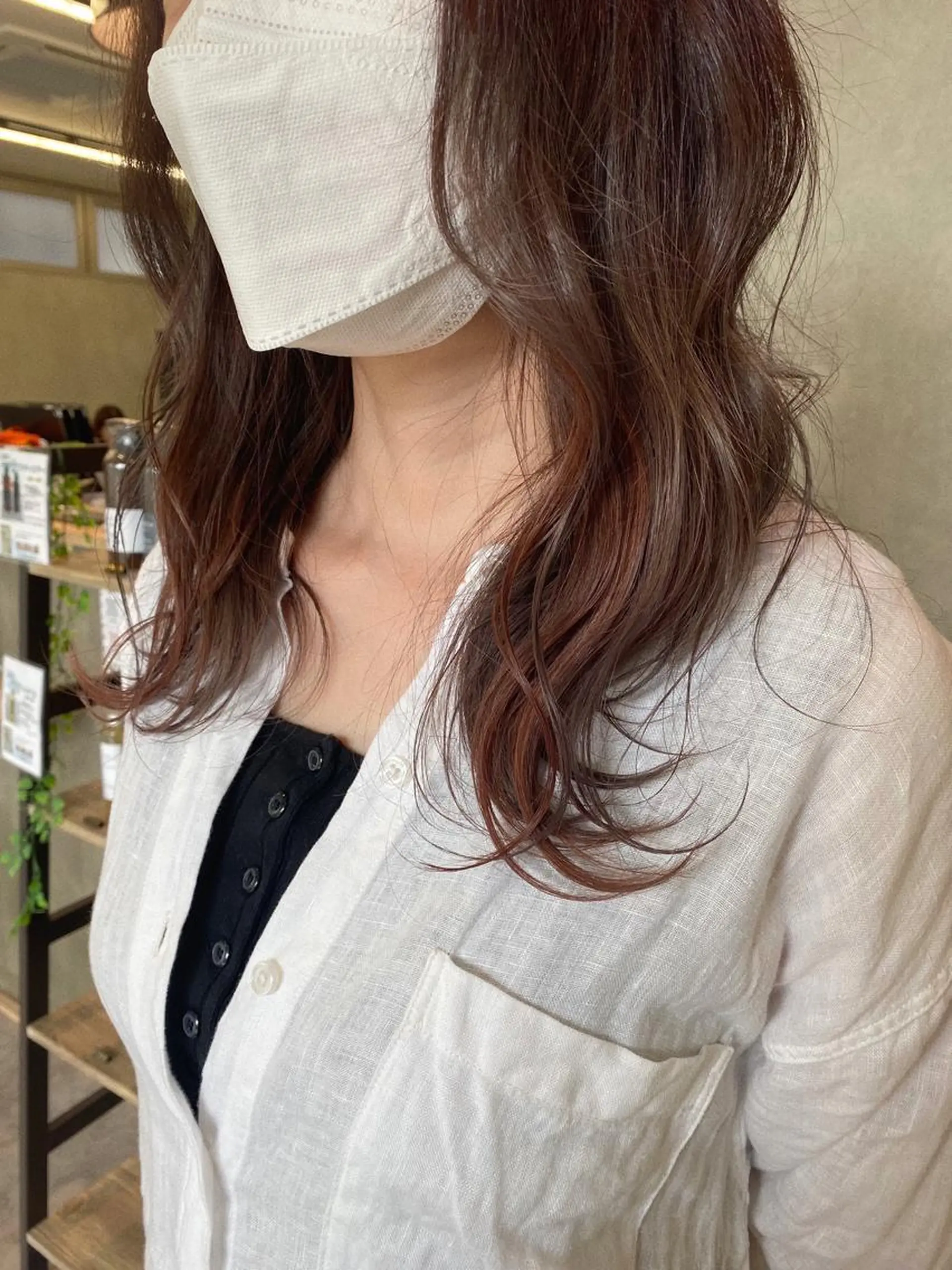 ロング カラー 🕶️佐藤 海李🐏のヘアスタイル