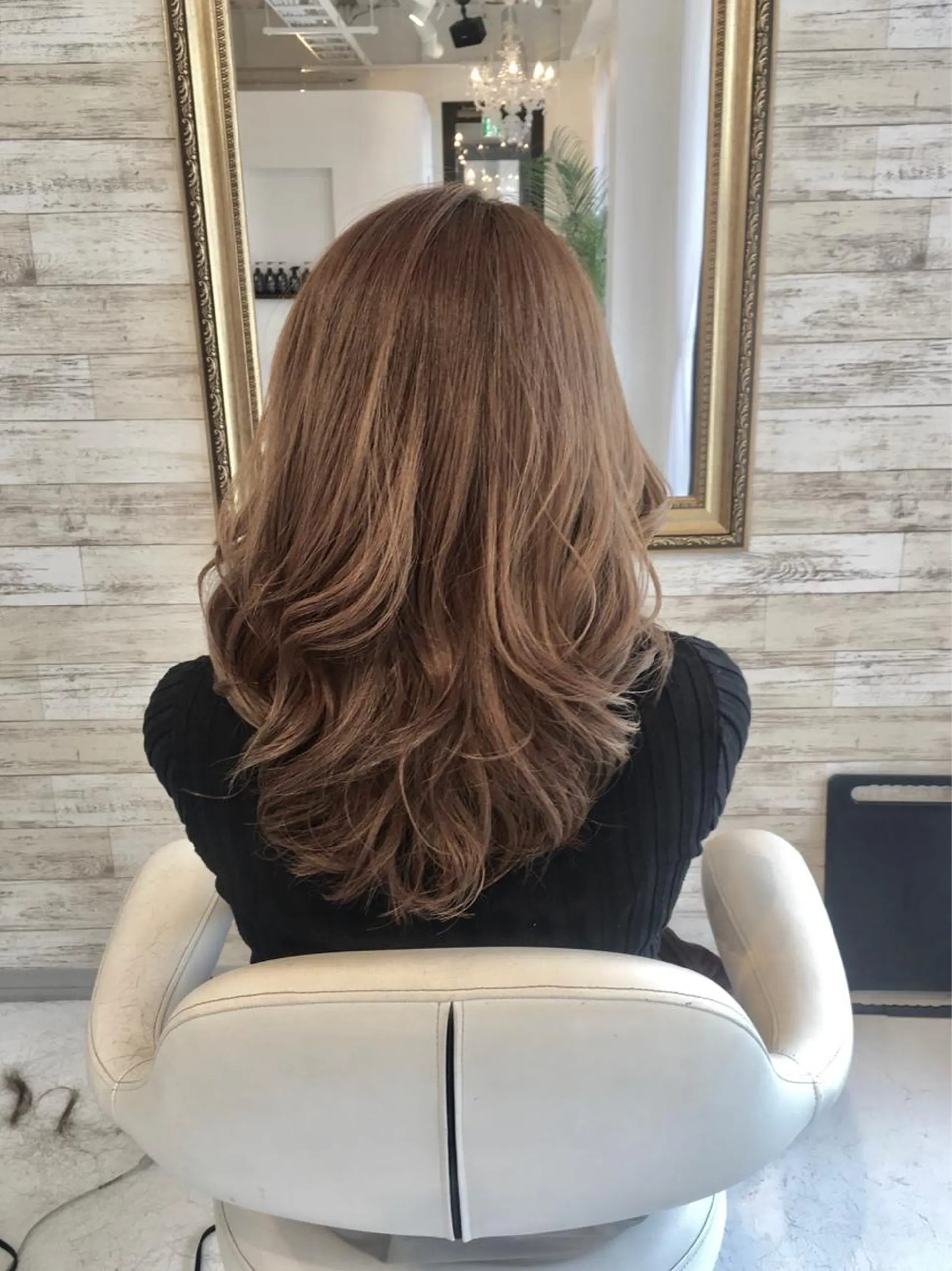 ミディアム カラー カット ヘアカラー トリートメント MARDI GRAS 蘭丸のヘアスタイル