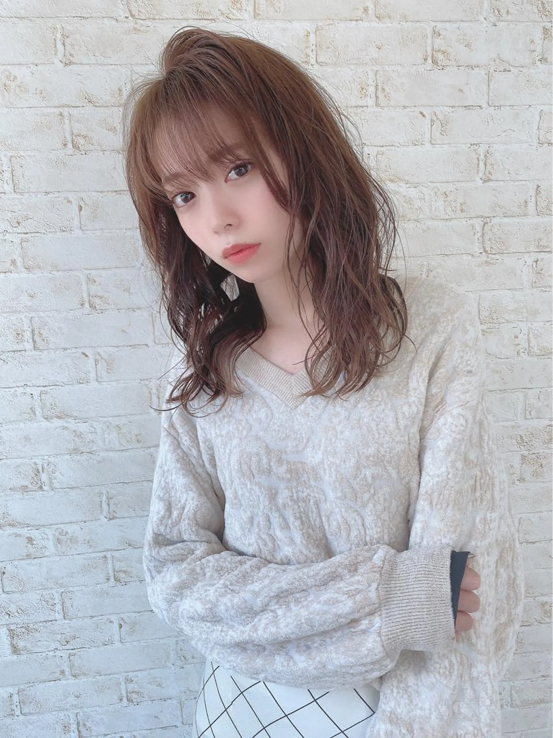 セミロング カット パーマ トリートメント イーラ栄所属・Topstylist 髪質改善縮毛矯正山本のヘアスタイル