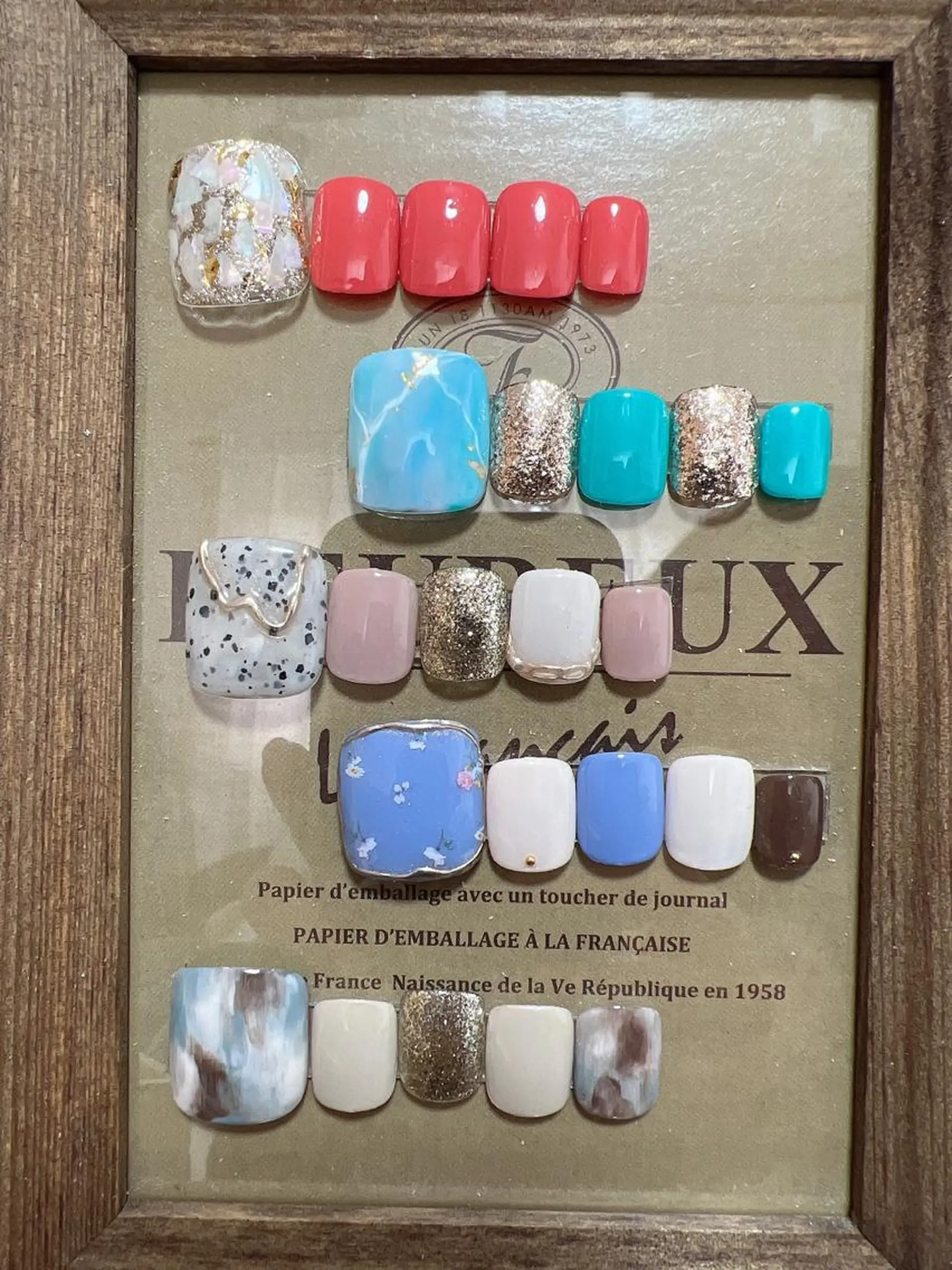 ネイル フットネイル Lavish nailのネイルデザイン