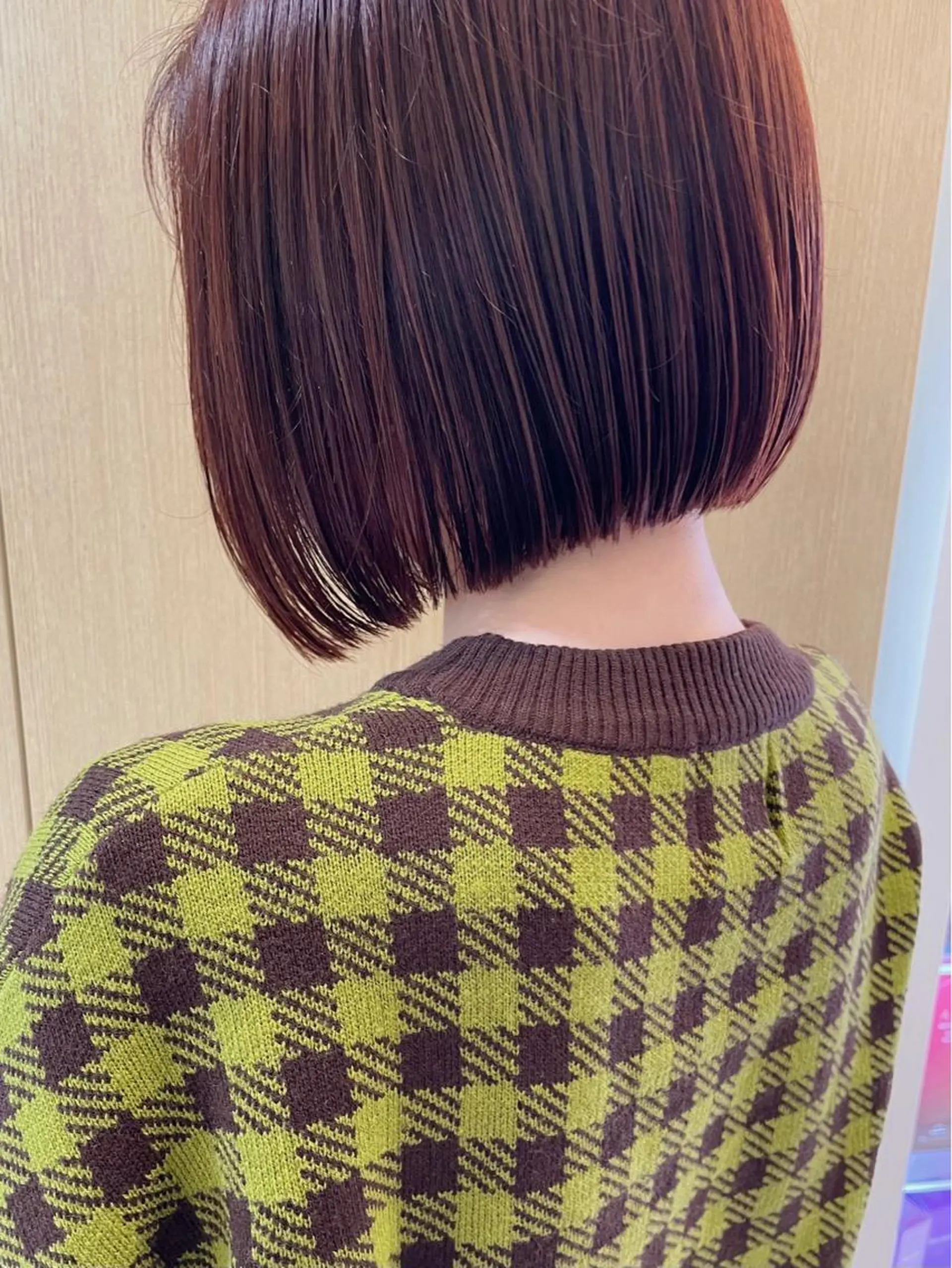 ショート 切りっぱなしボブ ボブ ヘアカラー ヘッドスパ 【ボブ/個室サロン】 癒し空間mimuraのヘアスタイル