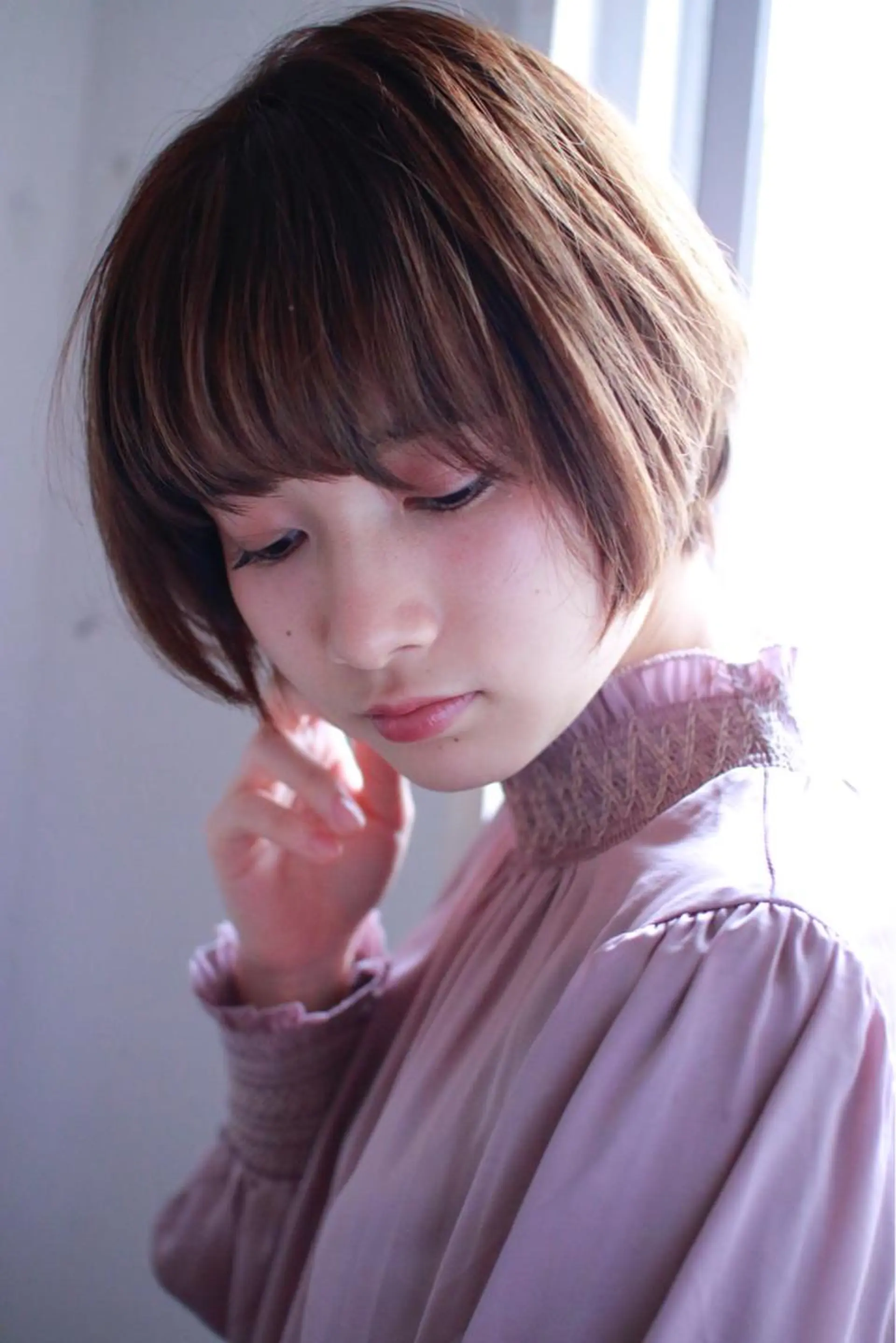 ショート カラー パーマ ショートヘア ストレートパーマ カット 縮毛矯正 トリートメント ヘッドスパ TOPstylist ✂️フセケイタ✂️のヘアスタイル