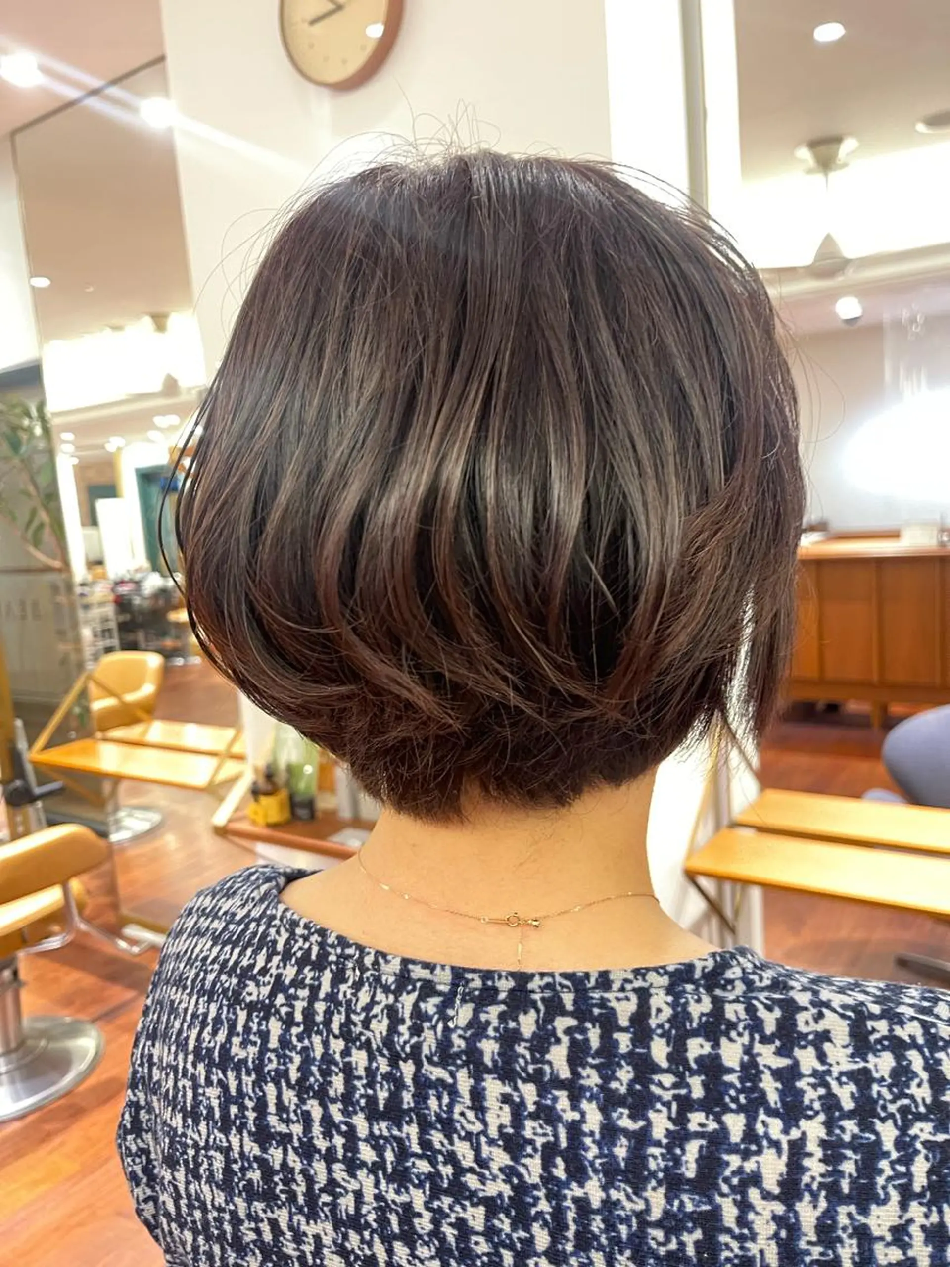 ショート ヘアカラー 大前 斗夢/髪質改善 /艶感カラー/パーマのヘアスタイル