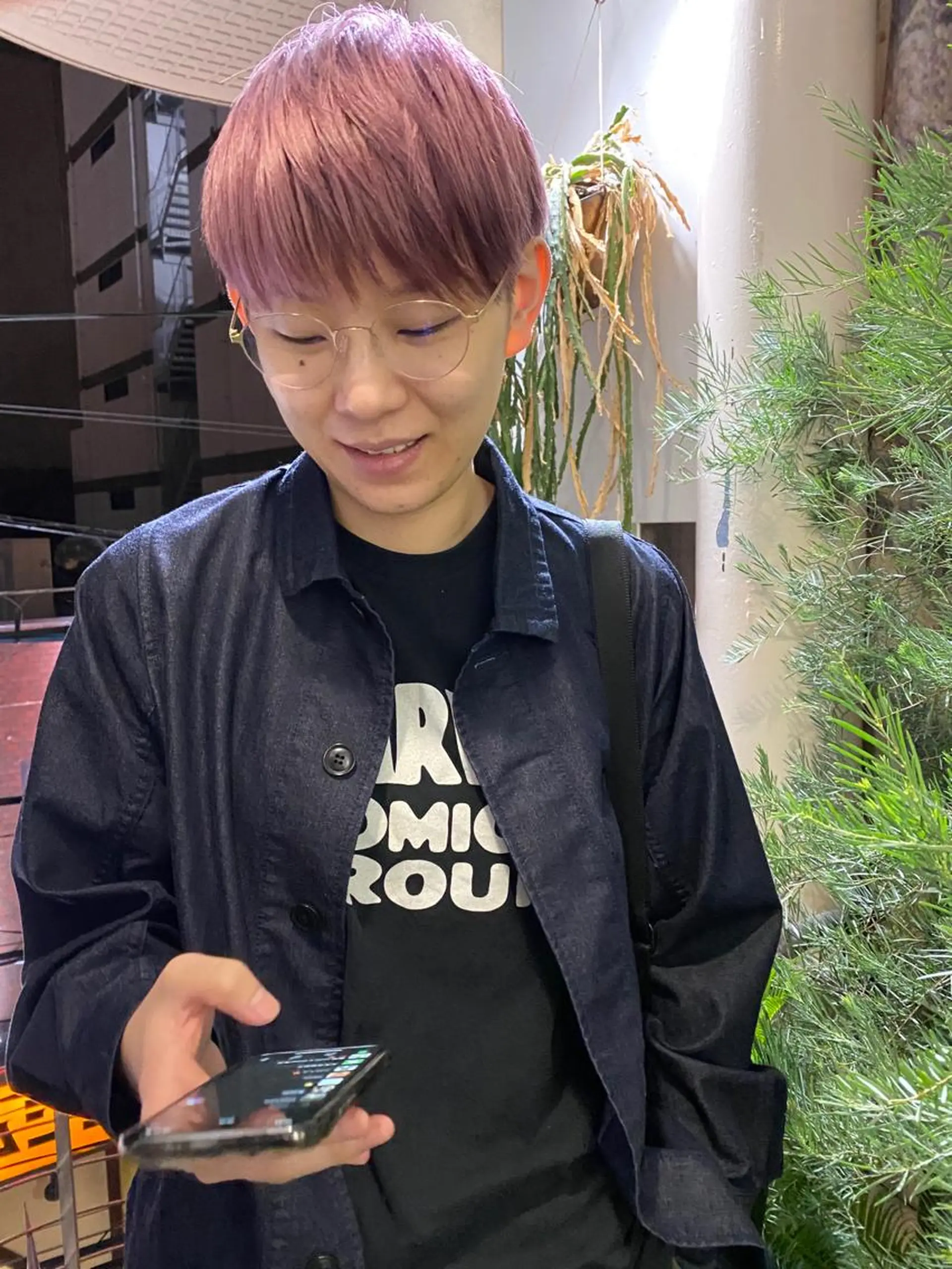 ショート カラー バレイヤージュ ブリーチ ケアブリーチ ダブルカラー グラデーションカラー qiie/長友 インナーカラーのヘアスタイル